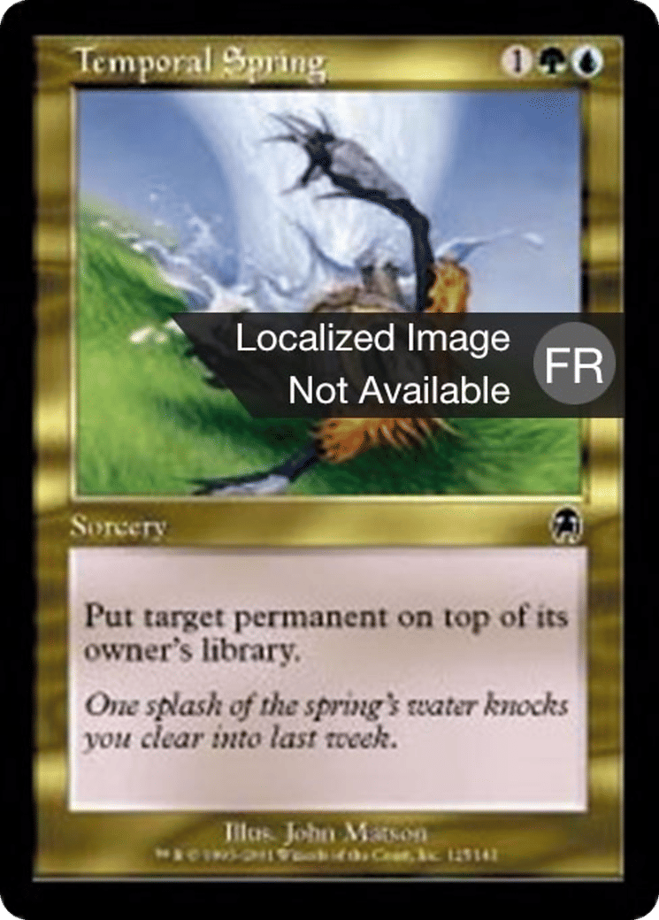 Source temporelle — Apocalypse — Magic: The Gathering