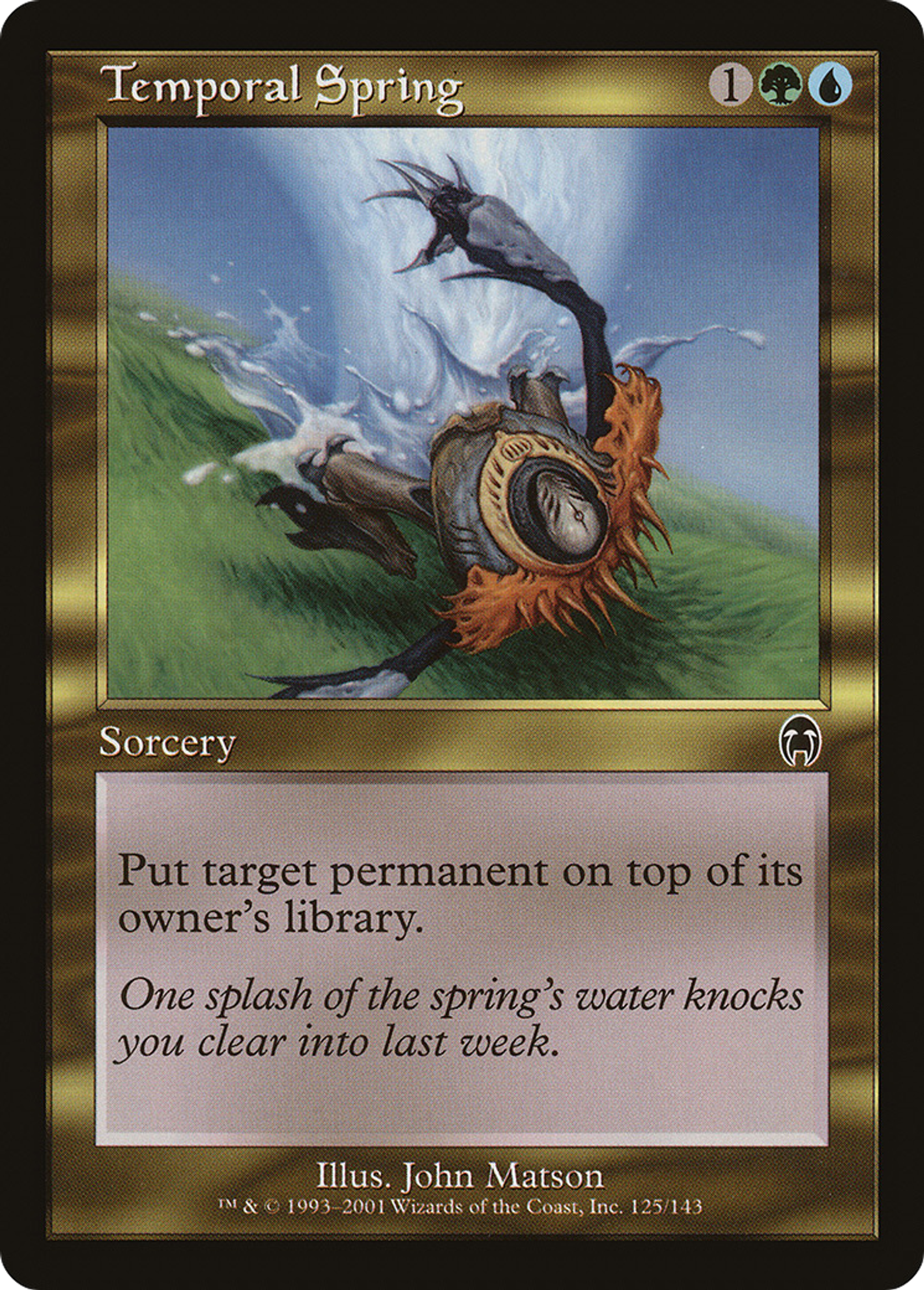 Source temporelle — Apocalypse — Magic: The Gathering