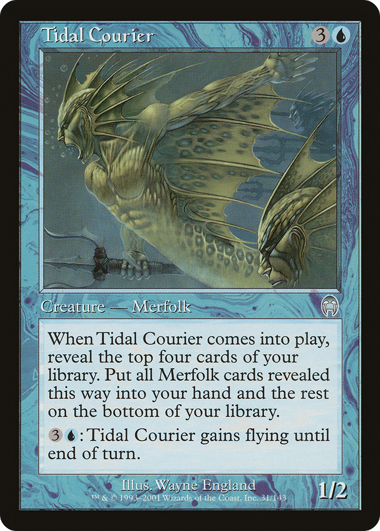 Tidal Courier — Apocalypse — Magic: The Gathering