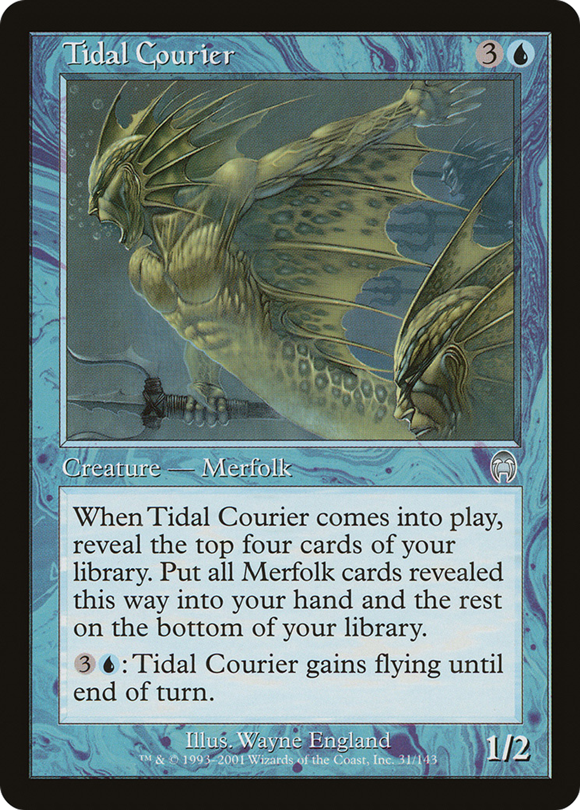 Messager des marées — Apocalypse — Magic: The Gathering