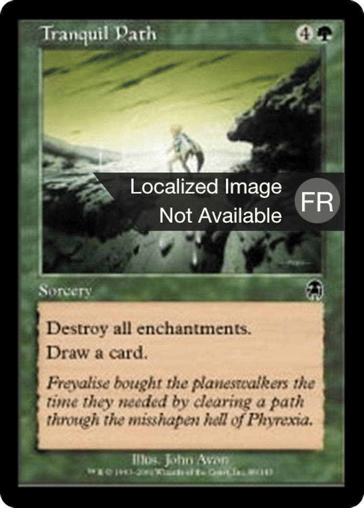 Chemin tranquille — Apocalypse — Magic: The Gathering
