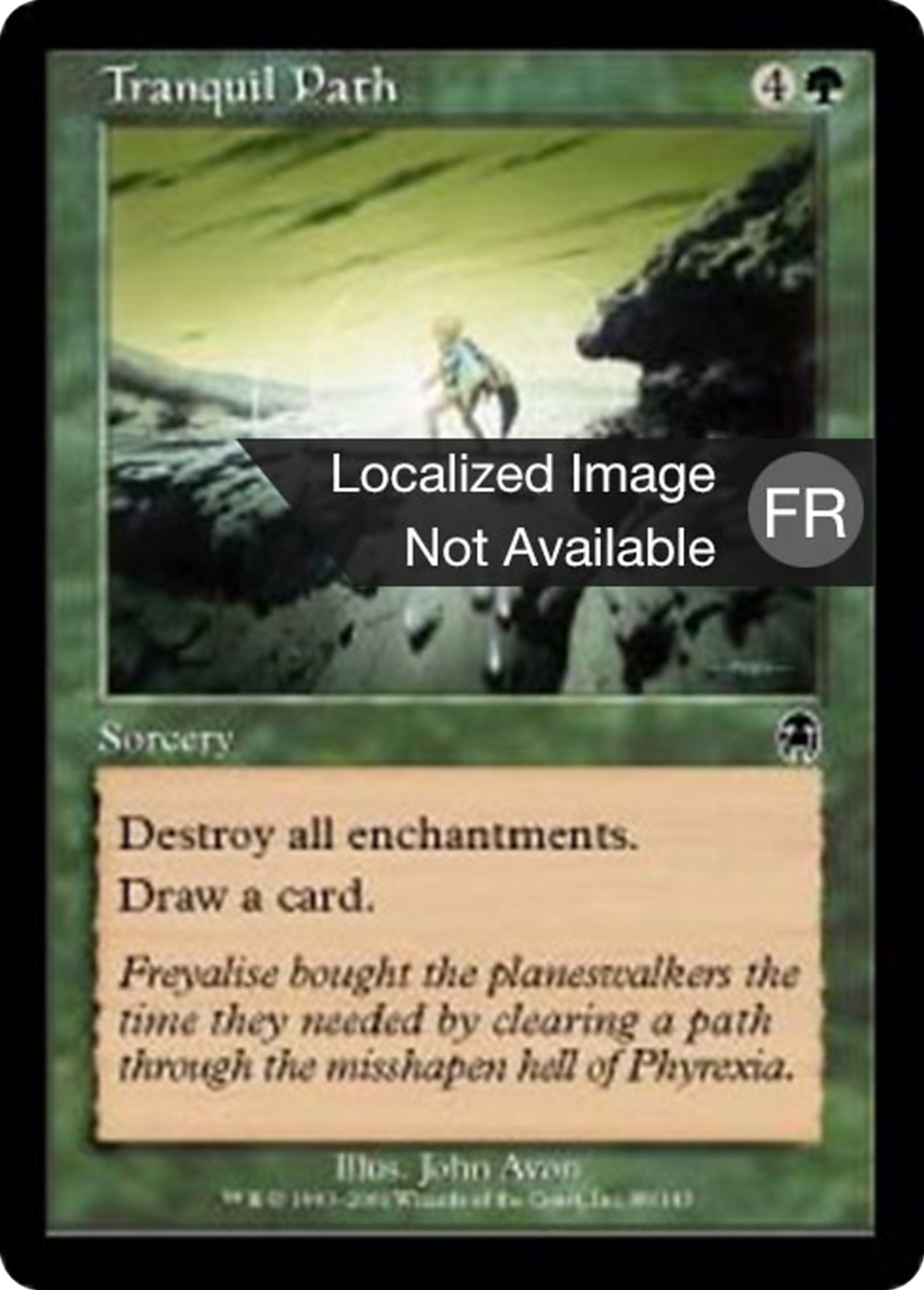 Chemin tranquille — Apocalypse — Magic: The Gathering