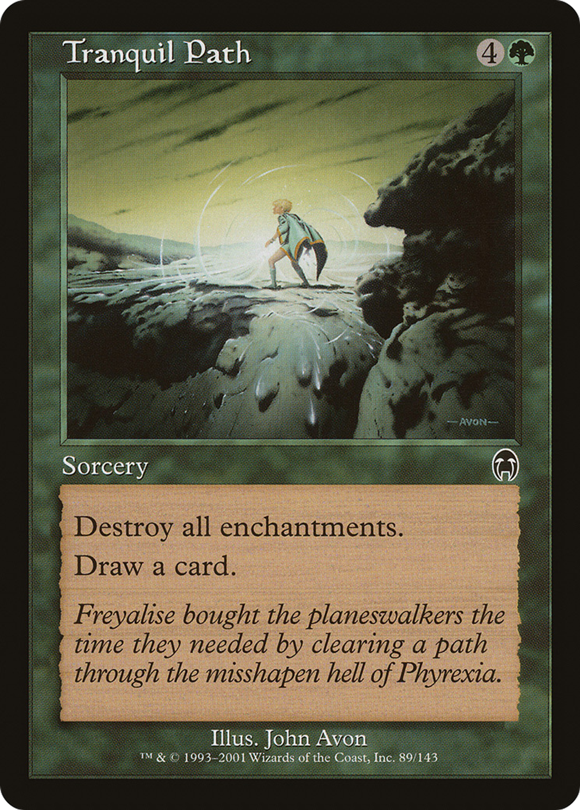 Chemin tranquille — Apocalypse — Magic: The Gathering