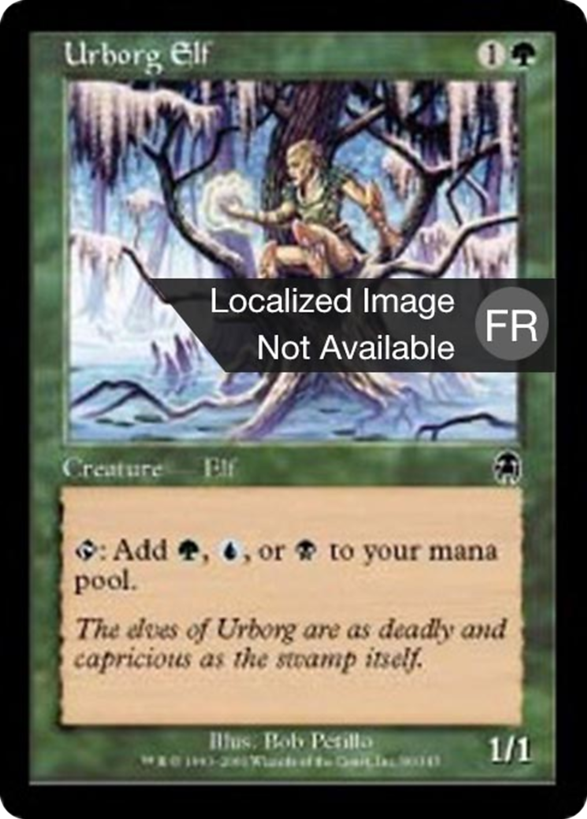 Elfe d'Urborg — Apocalypse — Magic: The Gathering