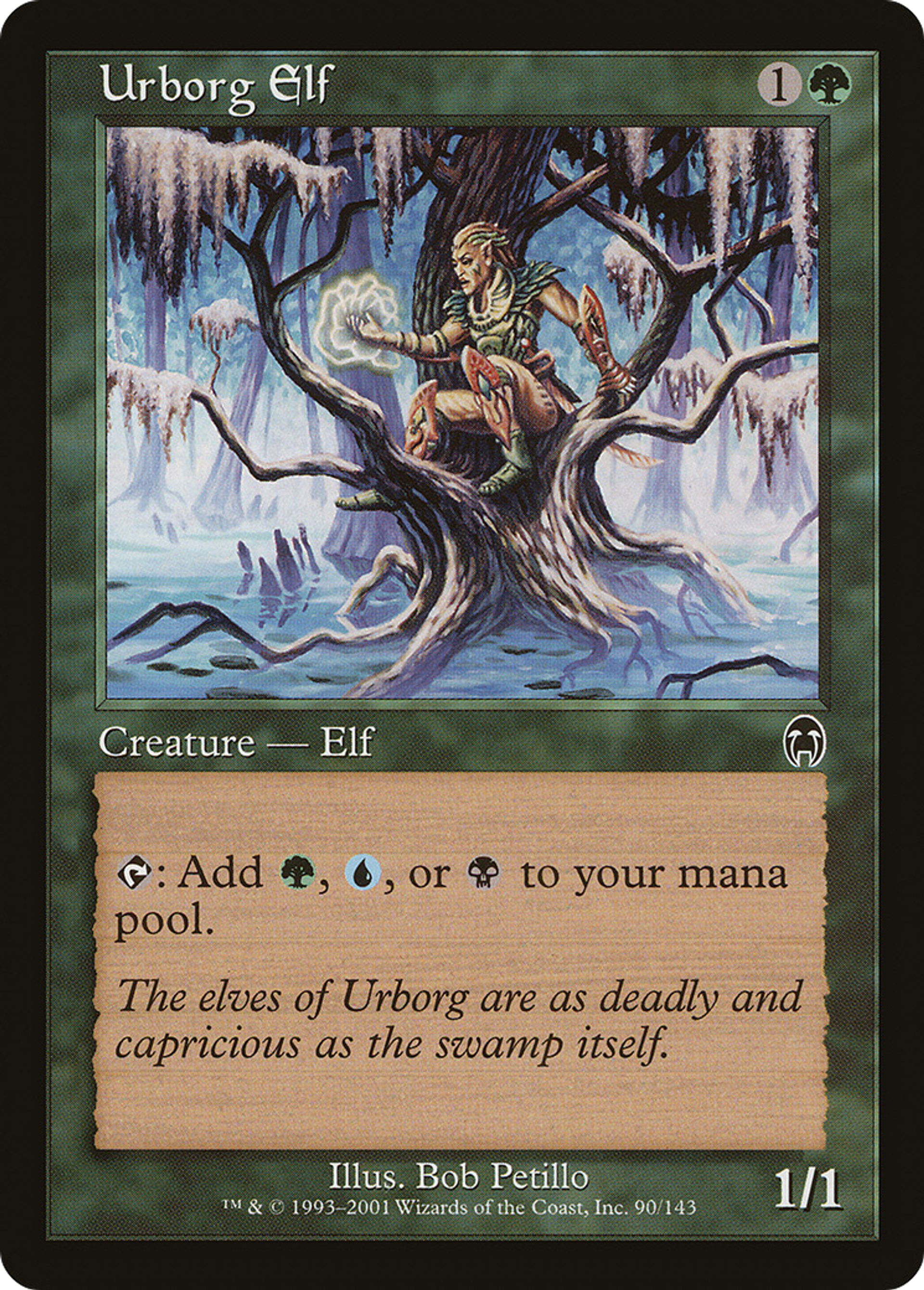 Elfe d'Urborg — Apocalypse — Magic: The Gathering
