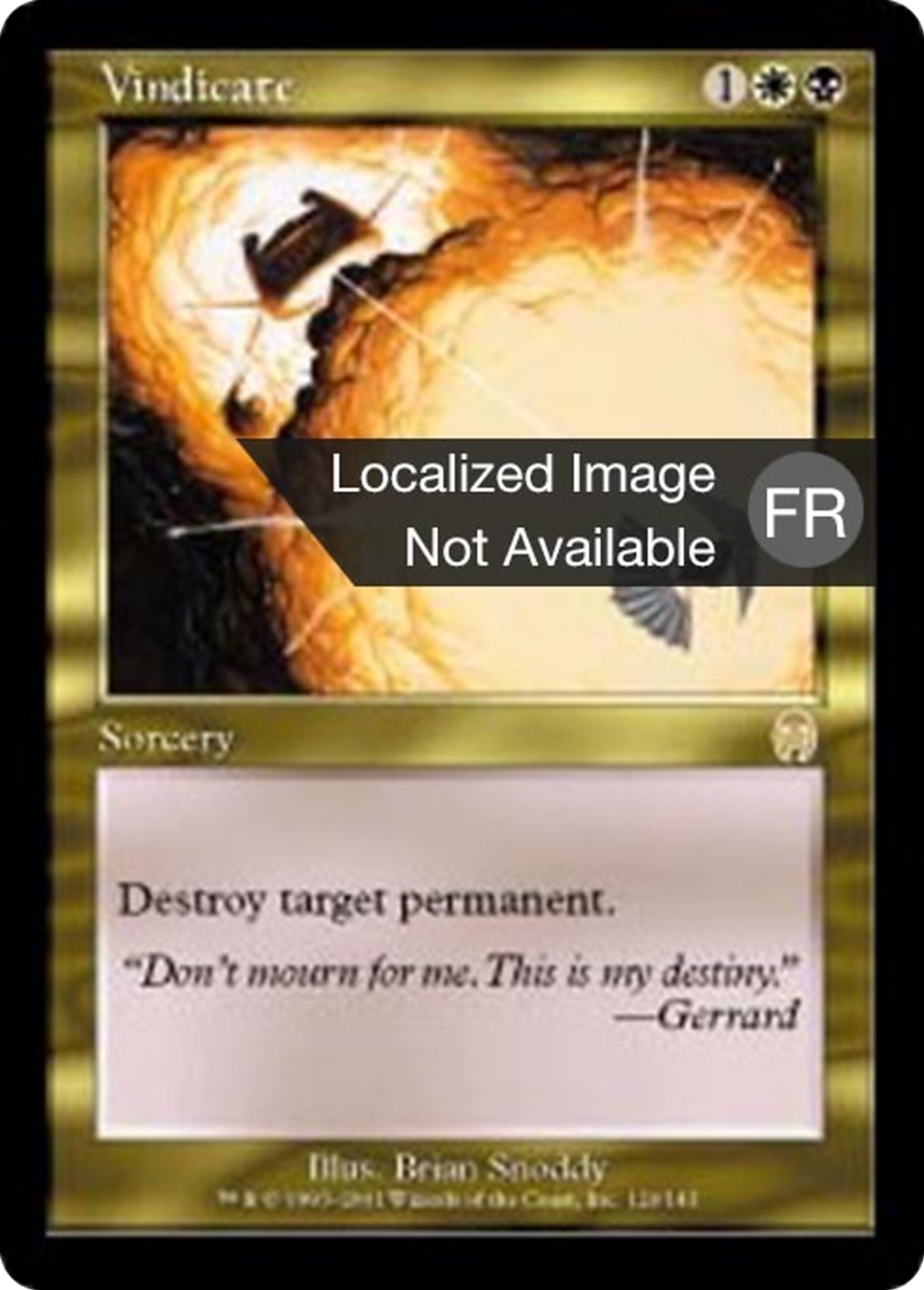 Justification — Apocalypse — Magic: The Gathering
