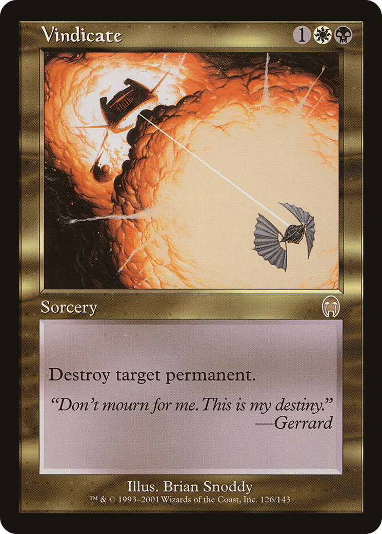 Vindicate — Apocalypse — Magic: The Gathering