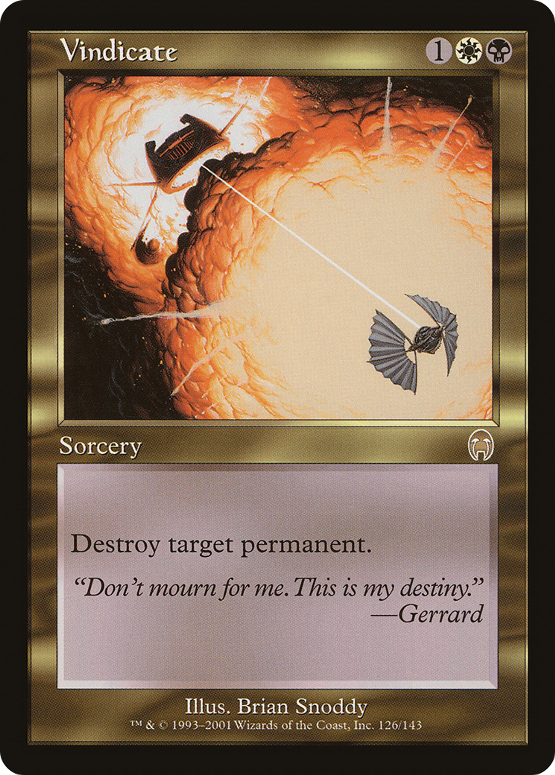 Justification — Apocalypse — Magic: The Gathering