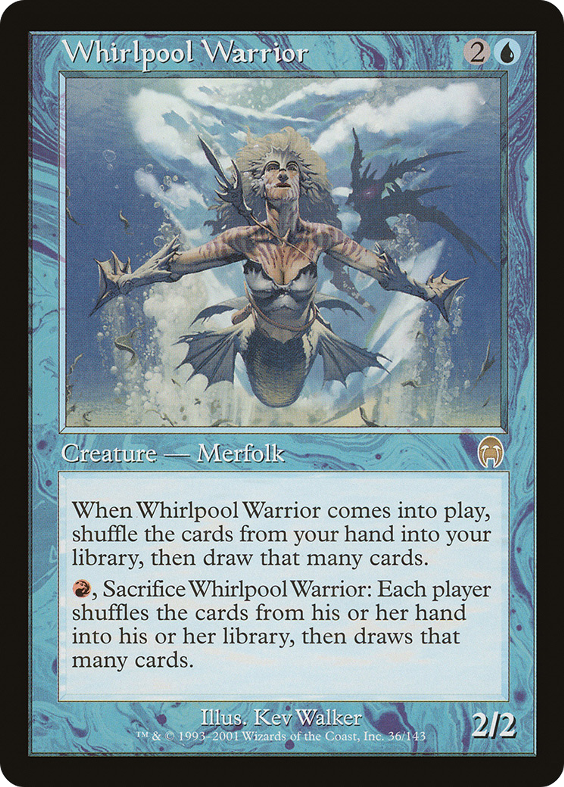 Guerrière des tourbillons — Apocalypse — Magic: The Gathering