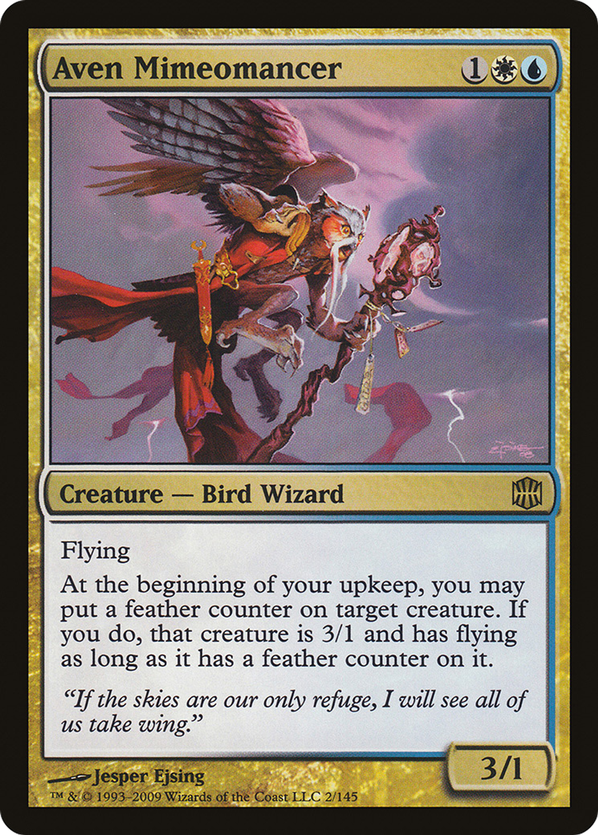 Aven Mimeomancer — Alara Reborn — Magic: The Gathering