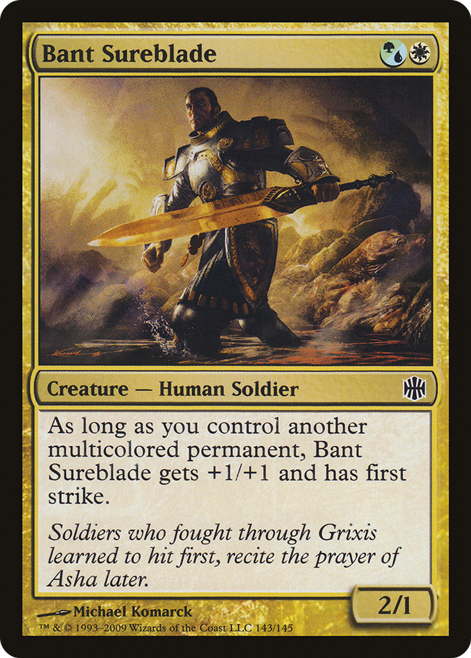 Bant Sureblade — Alara Reborn — Magic: The Gathering