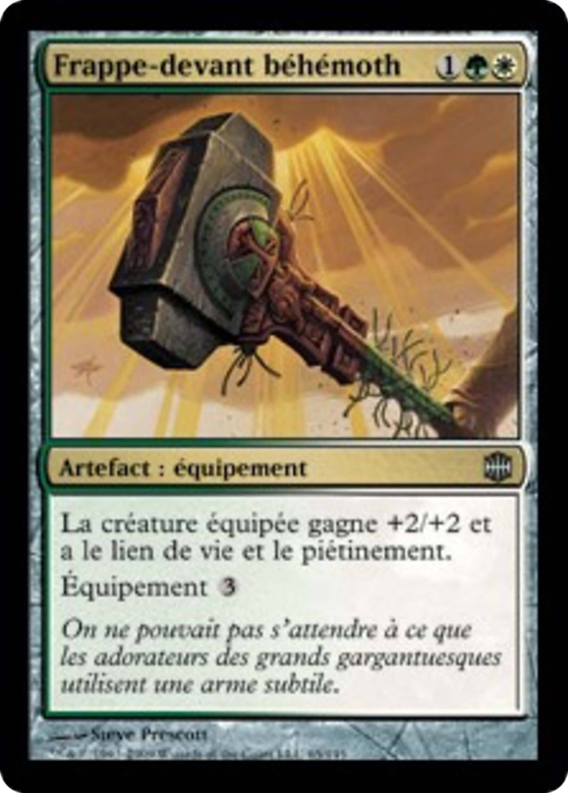 Frappe-devant béhémoth — Alara Reborn — Magic: The Gathering