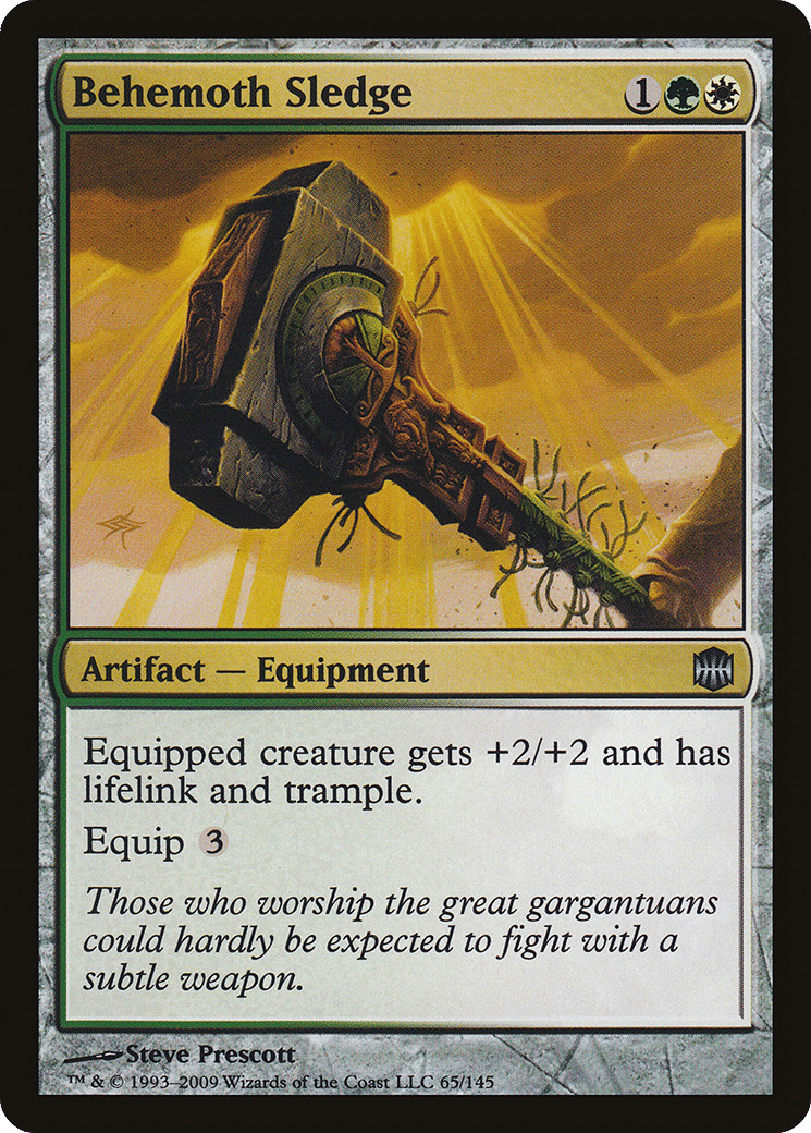 Behemoth Sledge — Alara Reborn — Magic: The Gathering