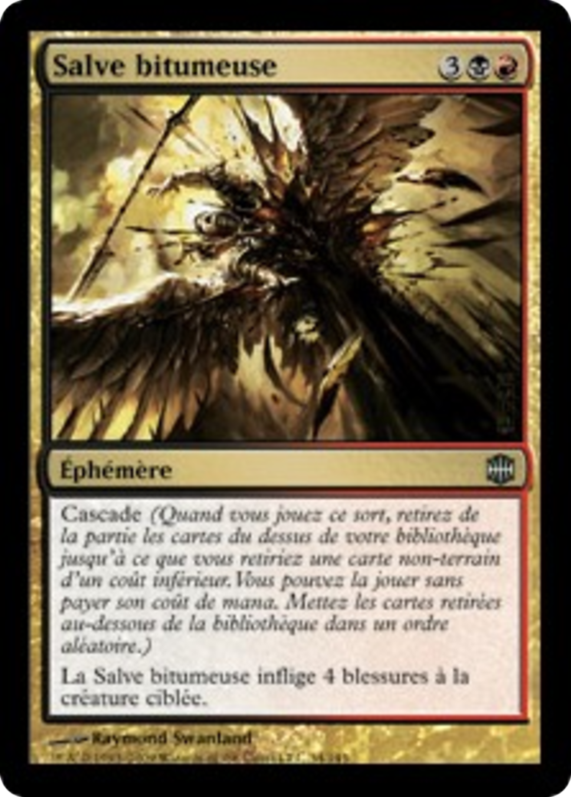 Salve bitumeuse — Alara Reborn — Magic: The Gathering