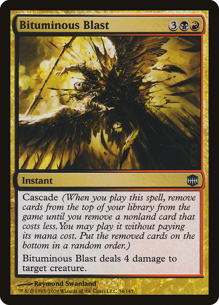Bituminous Blast — Alara Reborn — Magic: The Gathering