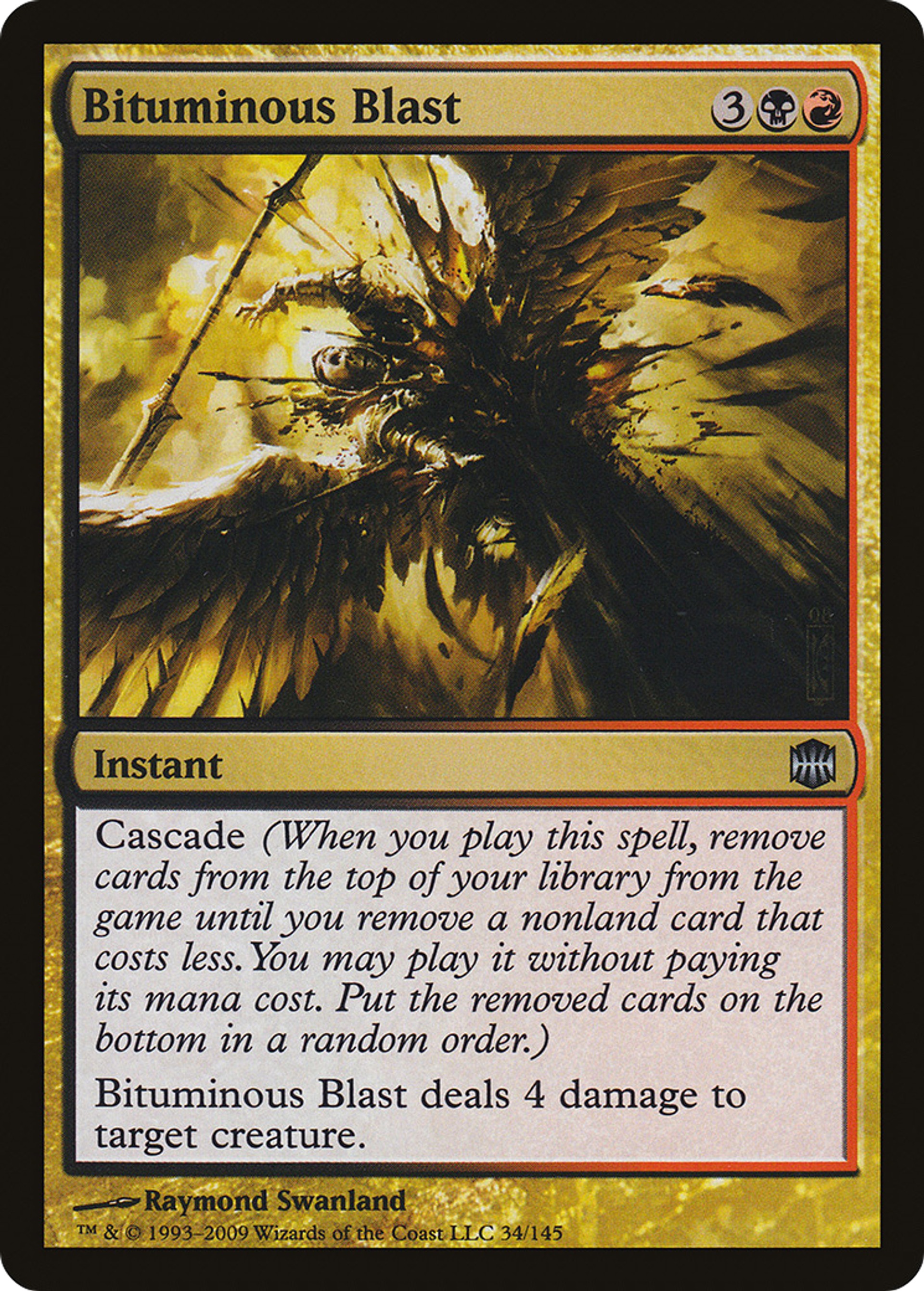 Bituminous Blast — Alara Reborn — Magic: The Gathering