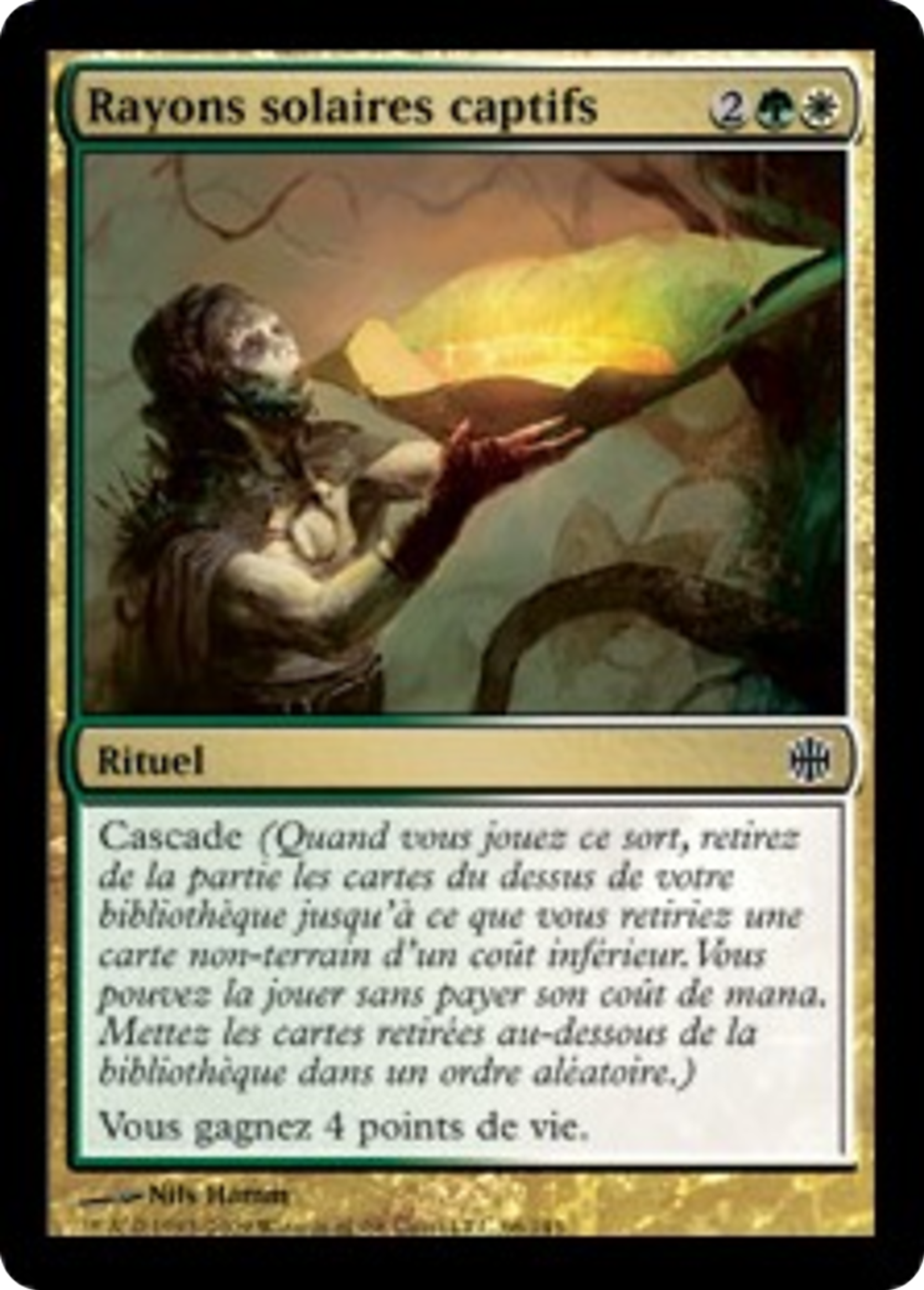 Rayons solaires captifs — Alara Reborn — Magic: The Gathering