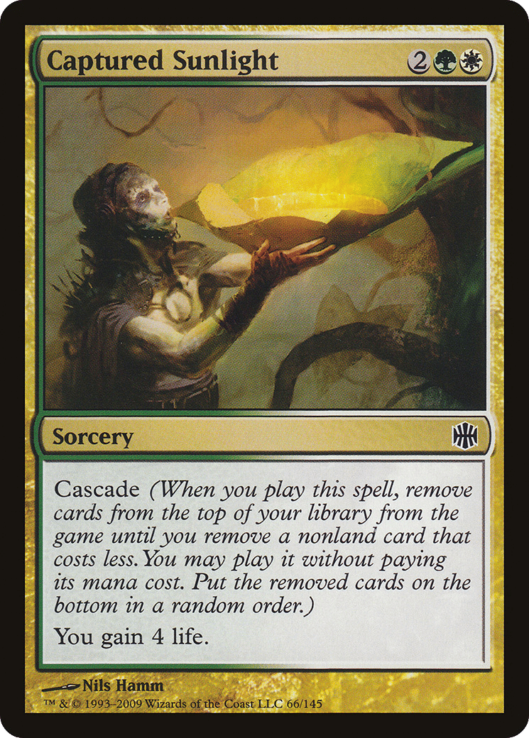 Rayons solaires captifs — Alara Reborn — Magic: The Gathering
