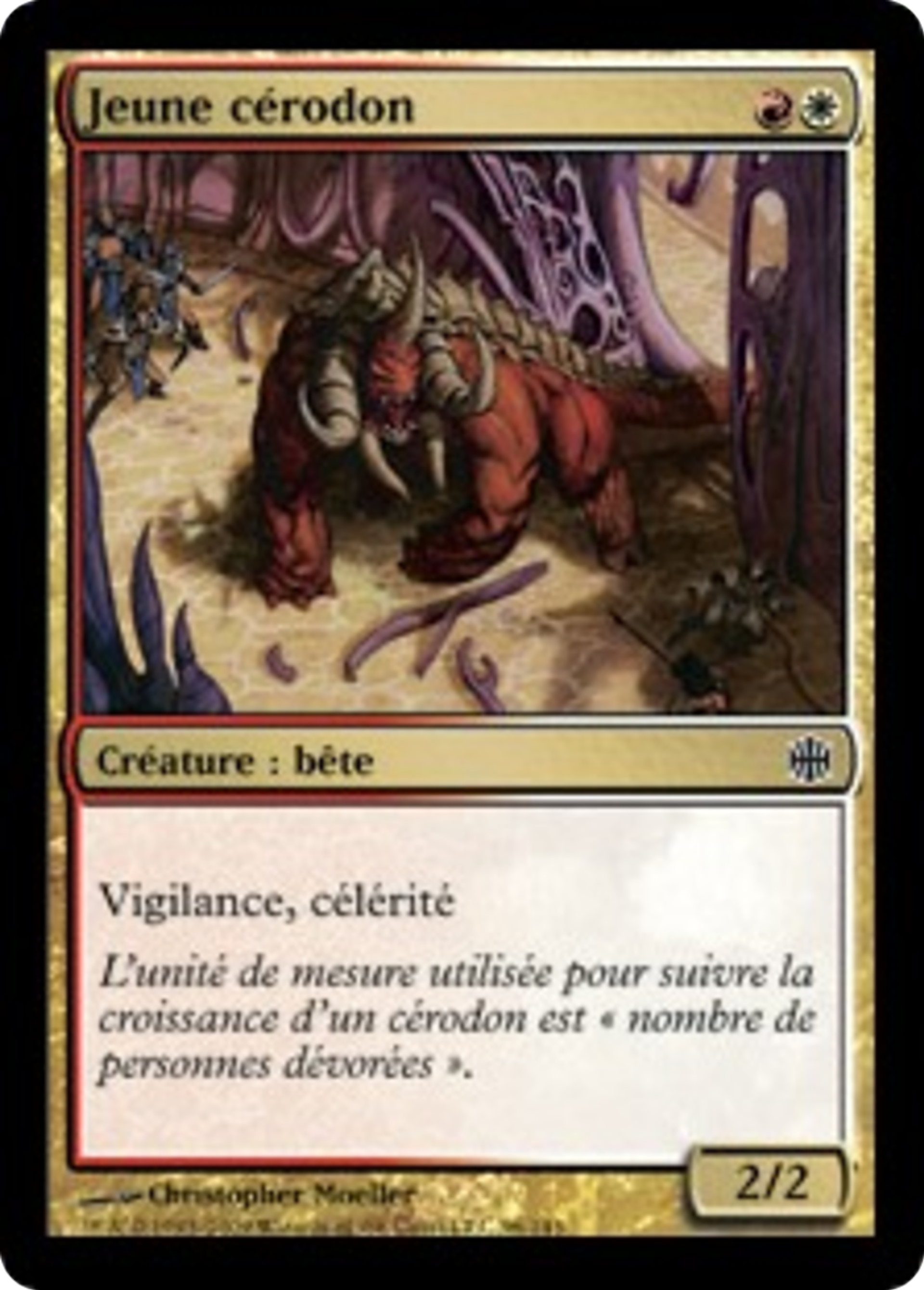 Jeune cérodon — Alara Reborn — Magic: The Gathering