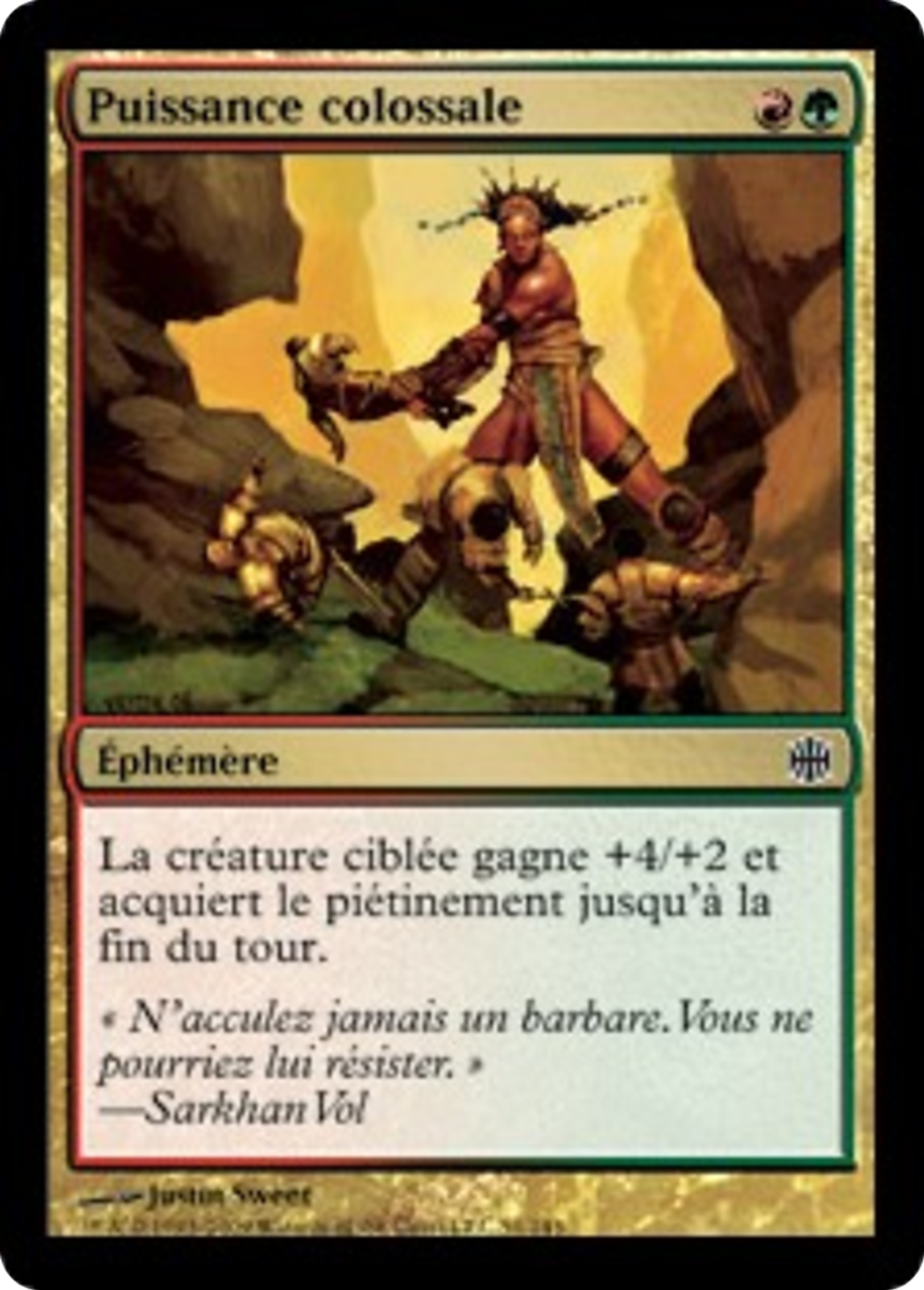 Puissance colossale — Alara Reborn — Magic: The Gathering