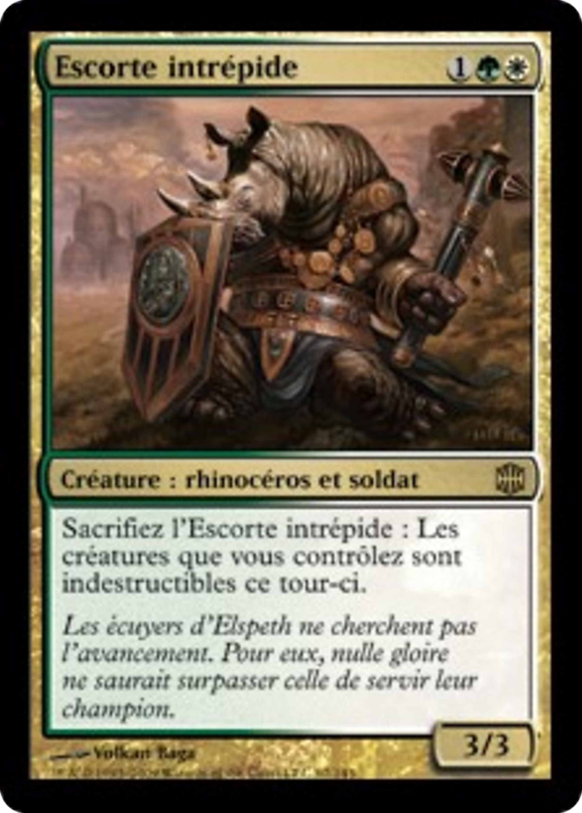 Escorte intrépide — Alara Reborn — Magic: The Gathering