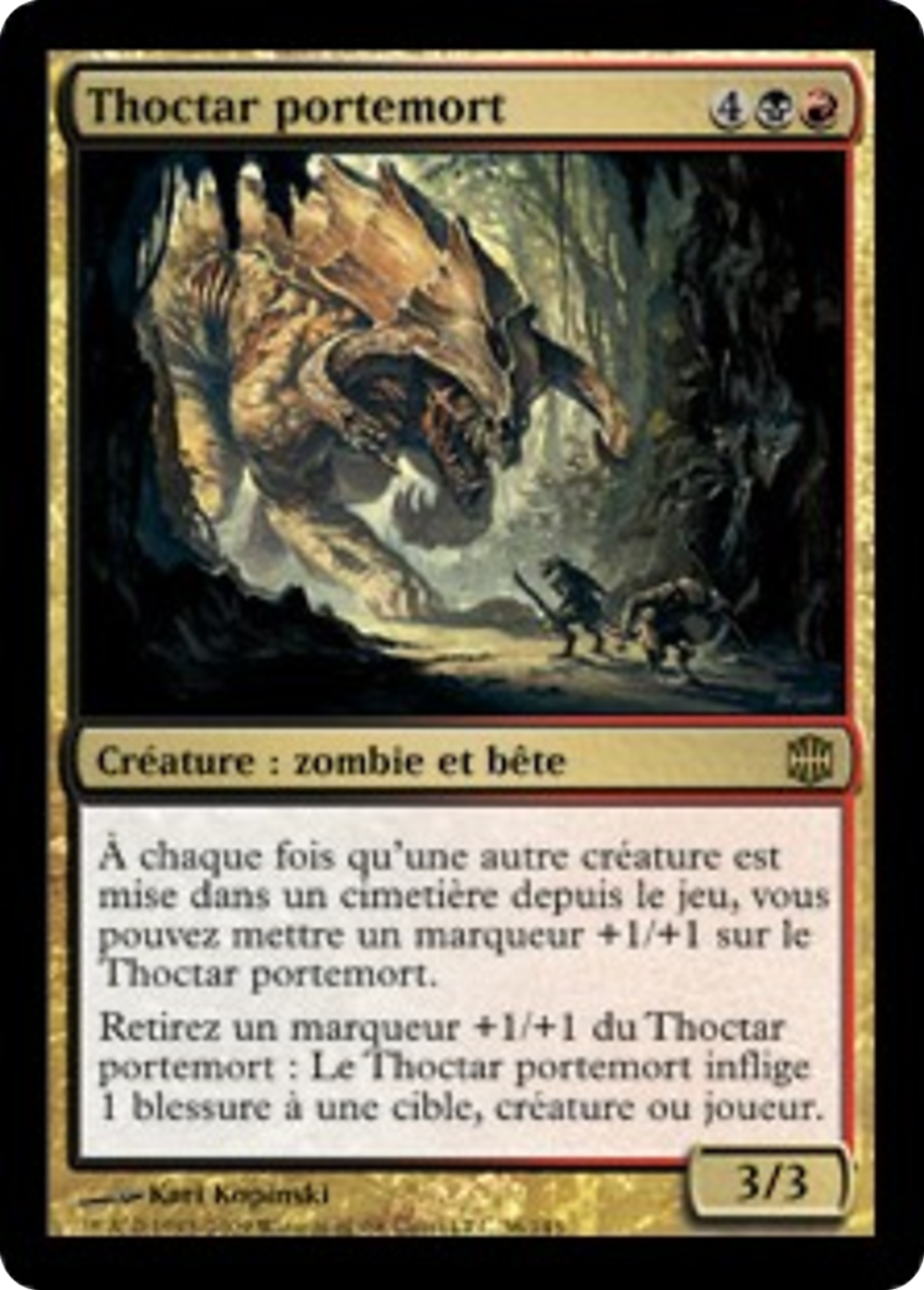 Thoctar portemort — Alara Reborn — Magic: The Gathering