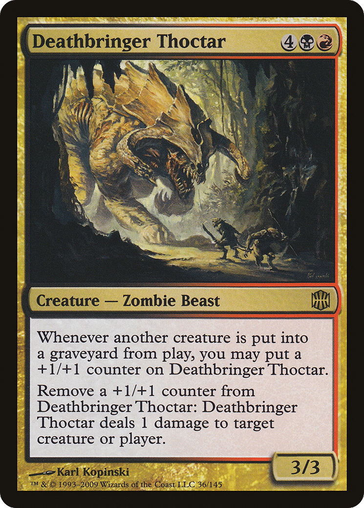Deathbringer Thoctar — Alara Reborn — Magic: The Gathering