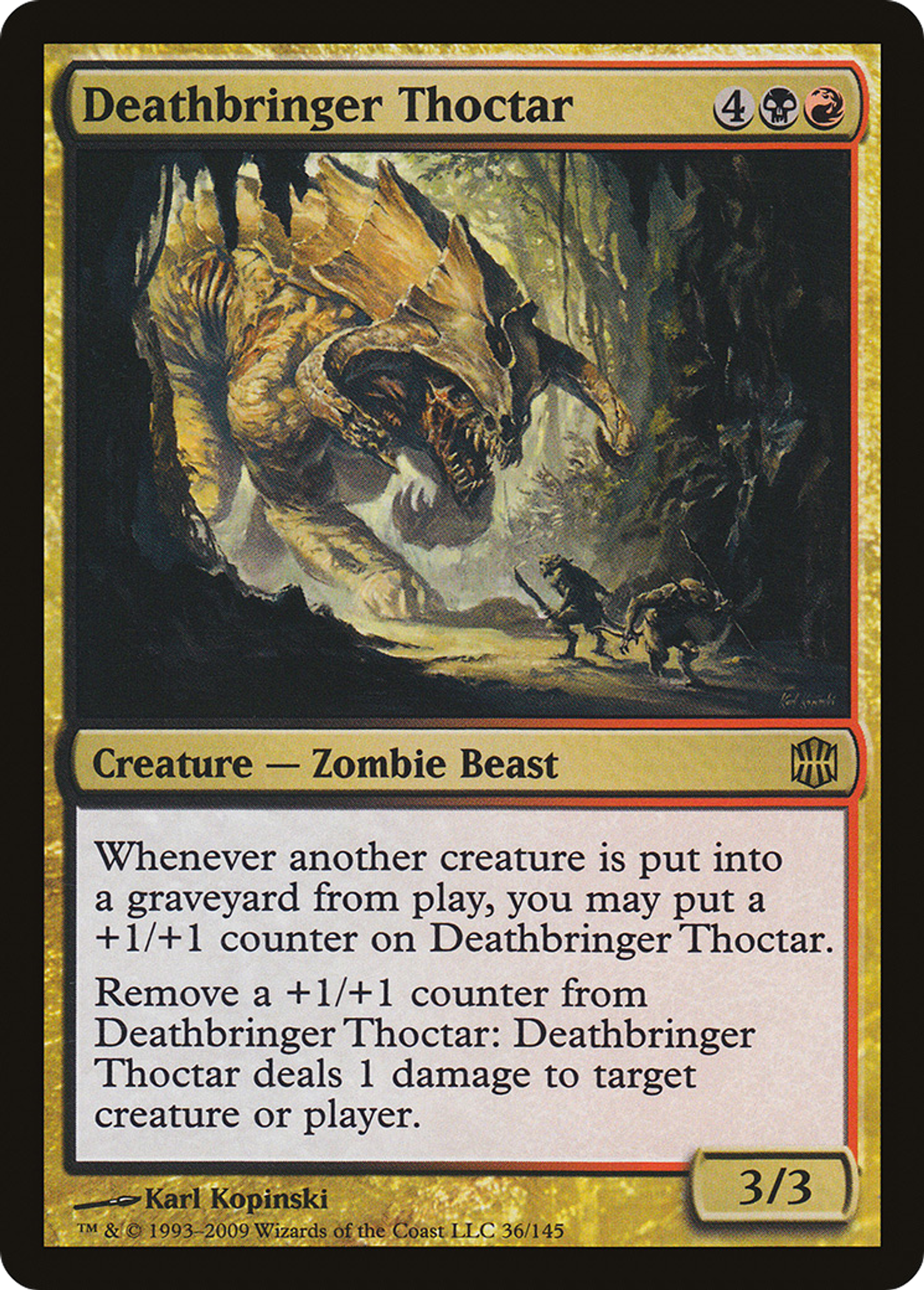Deathbringer Thoctar — Alara Reborn — Magic: The Gathering