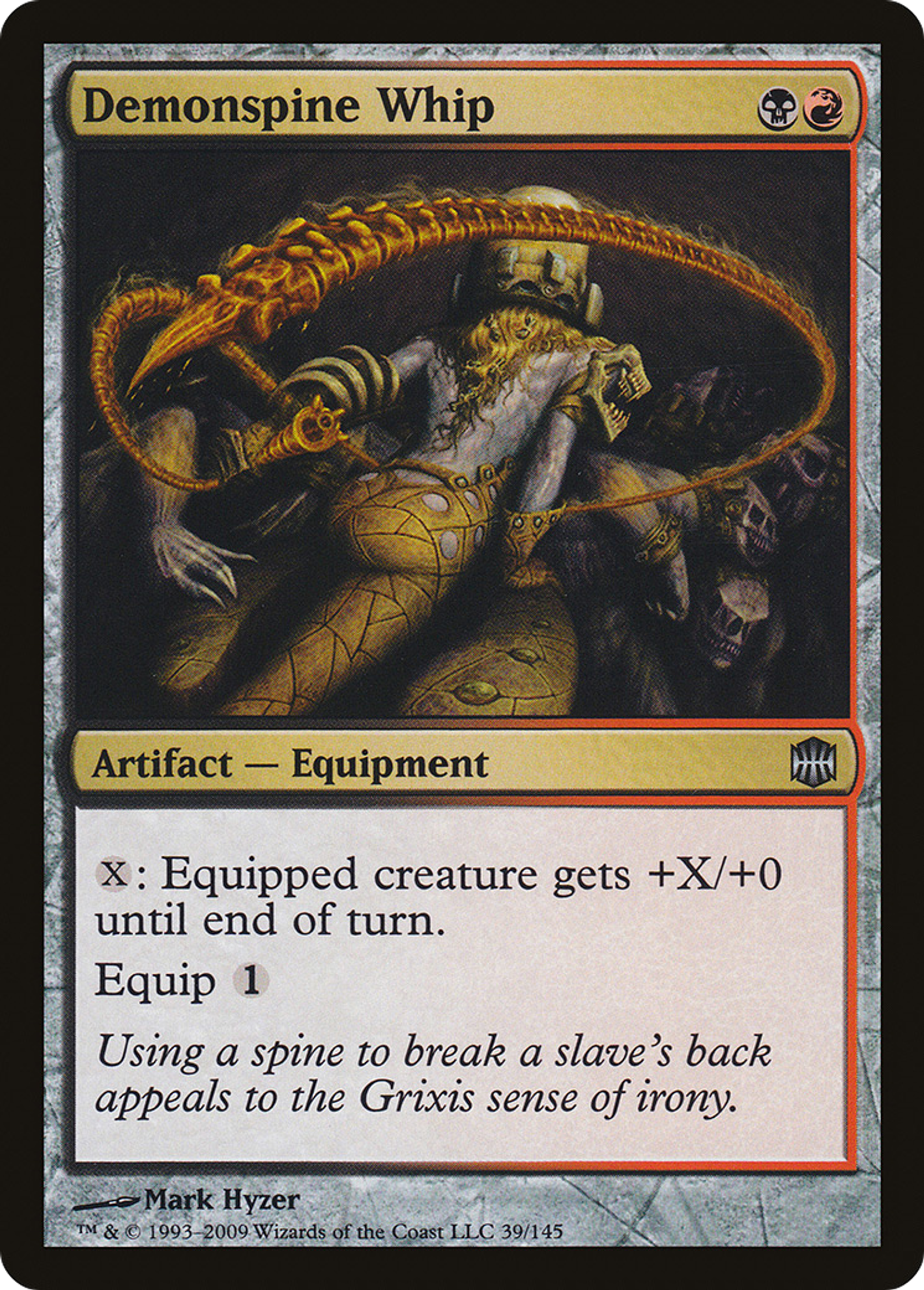 Demonspine Whip — Alara Reborn — Magic: The Gathering