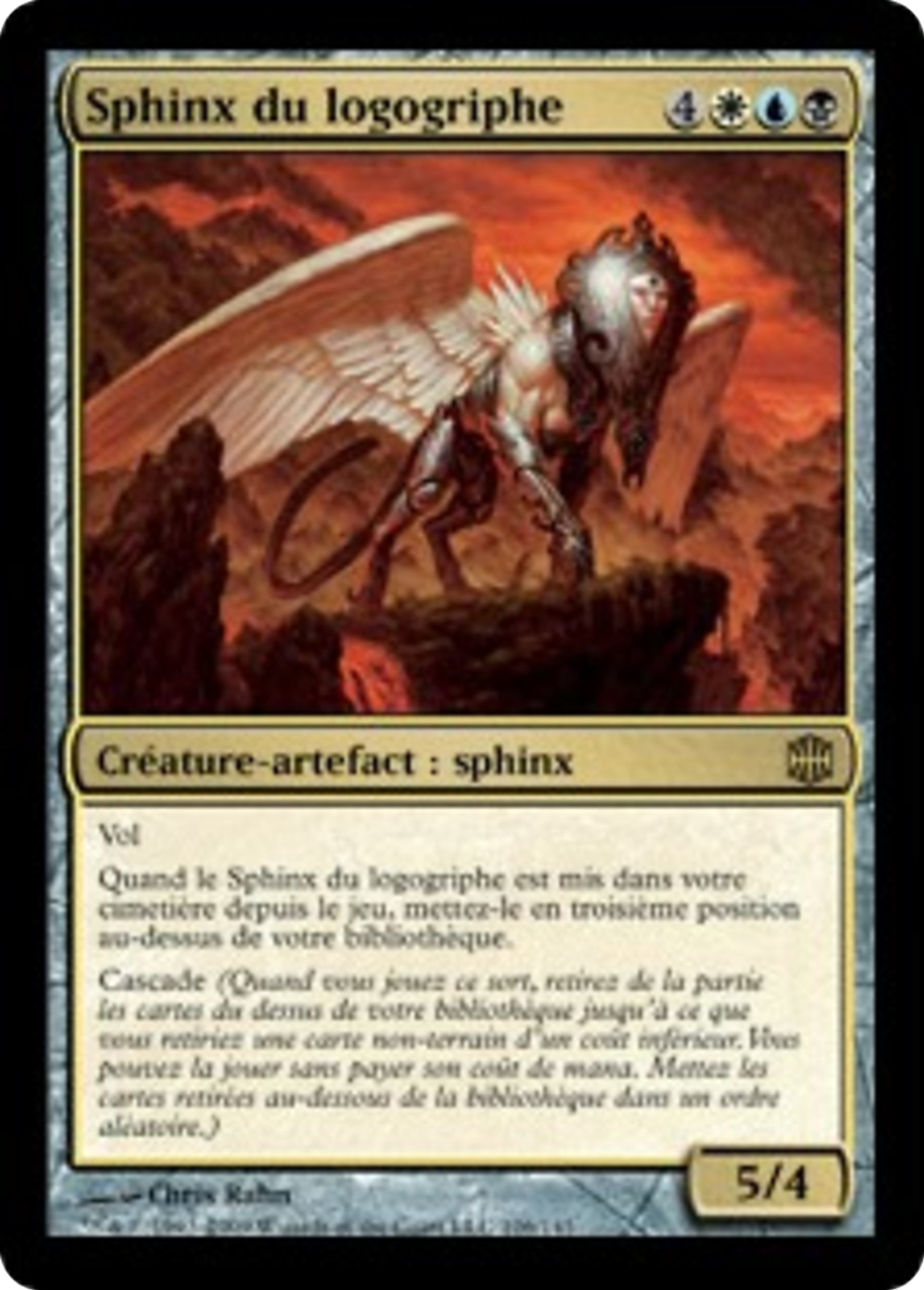 Sphinx du logogriphe — Alara Reborn — Magic: The Gathering