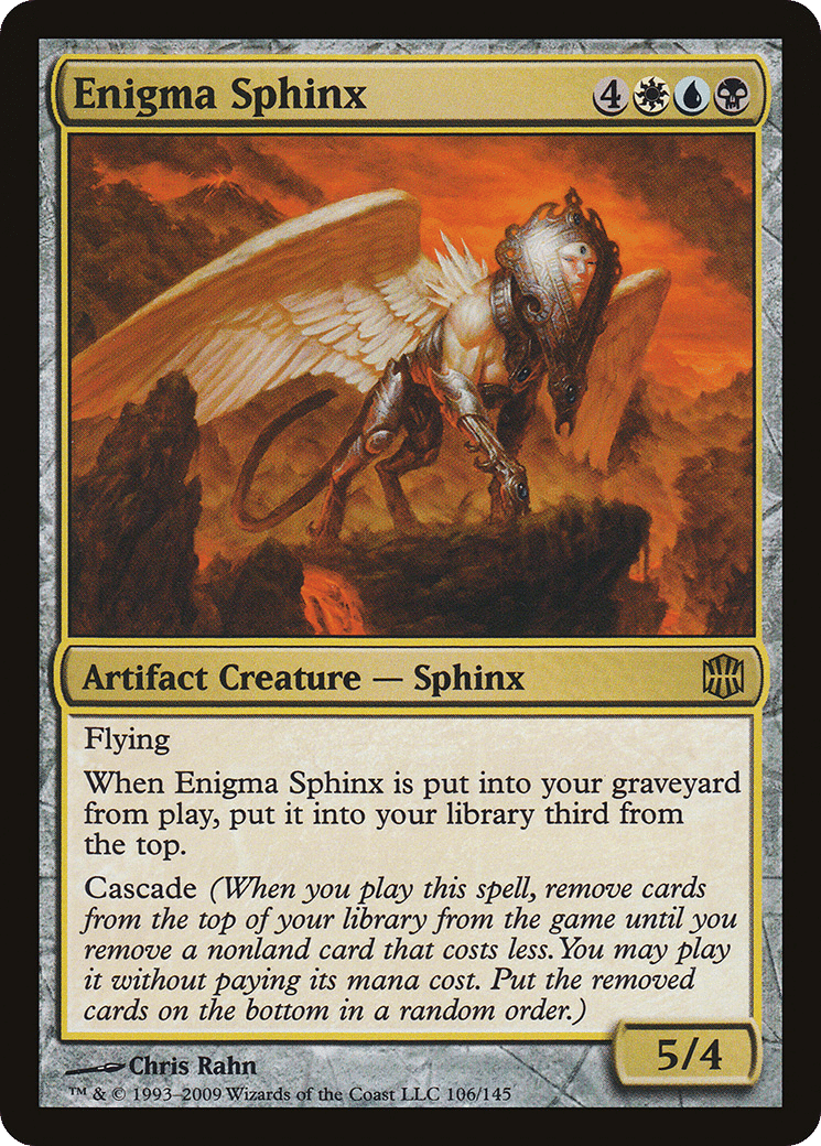 Enigma Sphinx — Alara Reborn — Magic: The Gathering