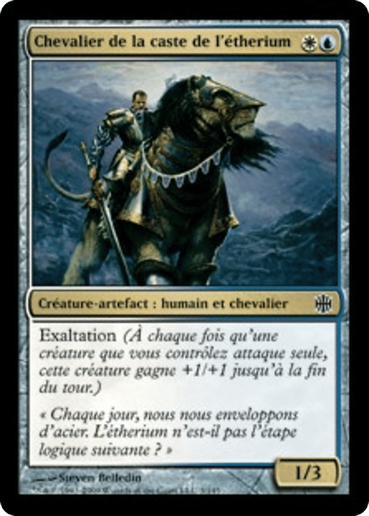 Chevalier de la caste de l'étherium — Alara Reborn — Magic: The Gathering