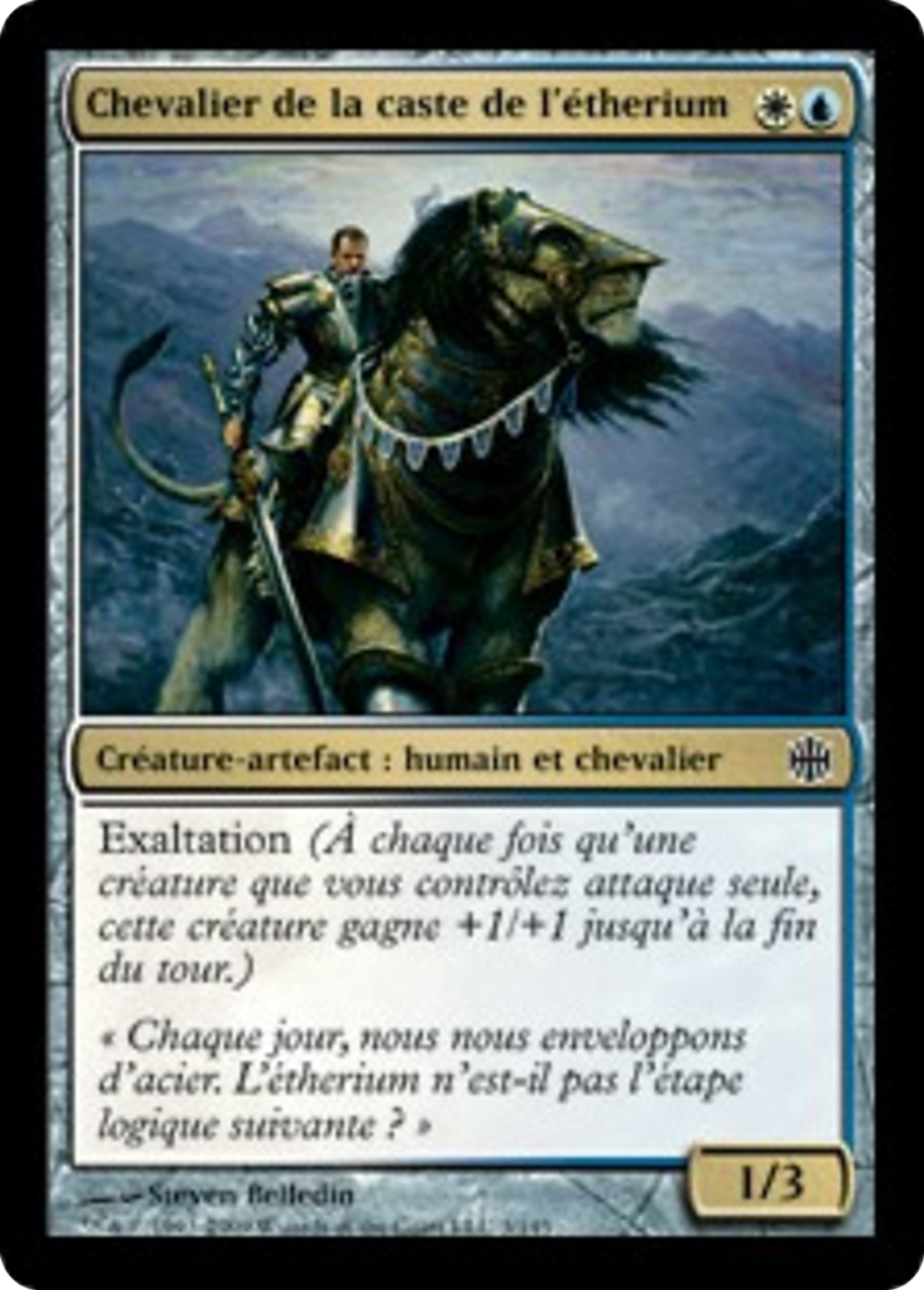 Chevalier de la caste de l'étherium — Alara Reborn — Magic: The Gathering