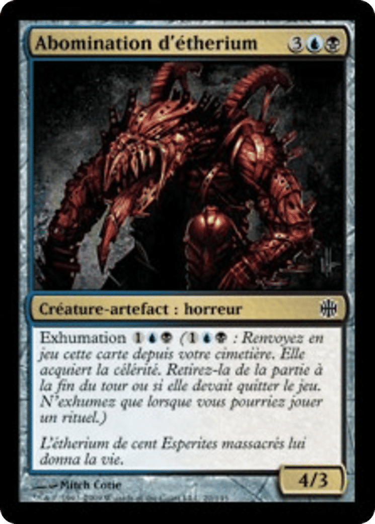 Abomination d'étherium — Alara Reborn — Magic: The Gathering