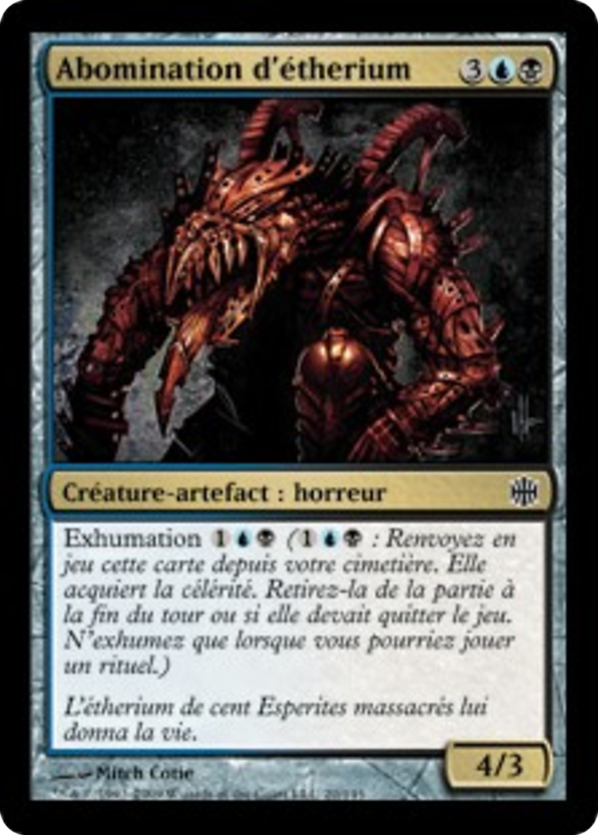 Abomination d'étherium — Alara Reborn — Magic: The Gathering