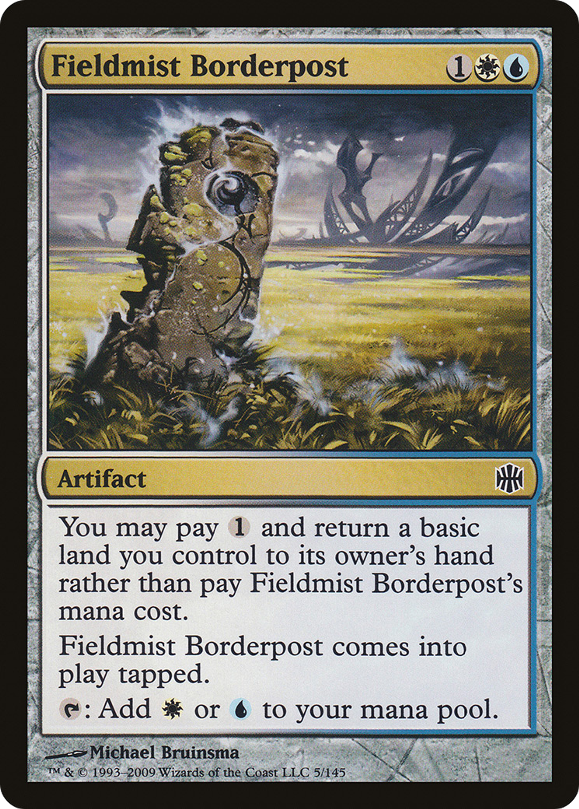 Fieldmist Borderpost — Alara Reborn — Magic: The Gathering