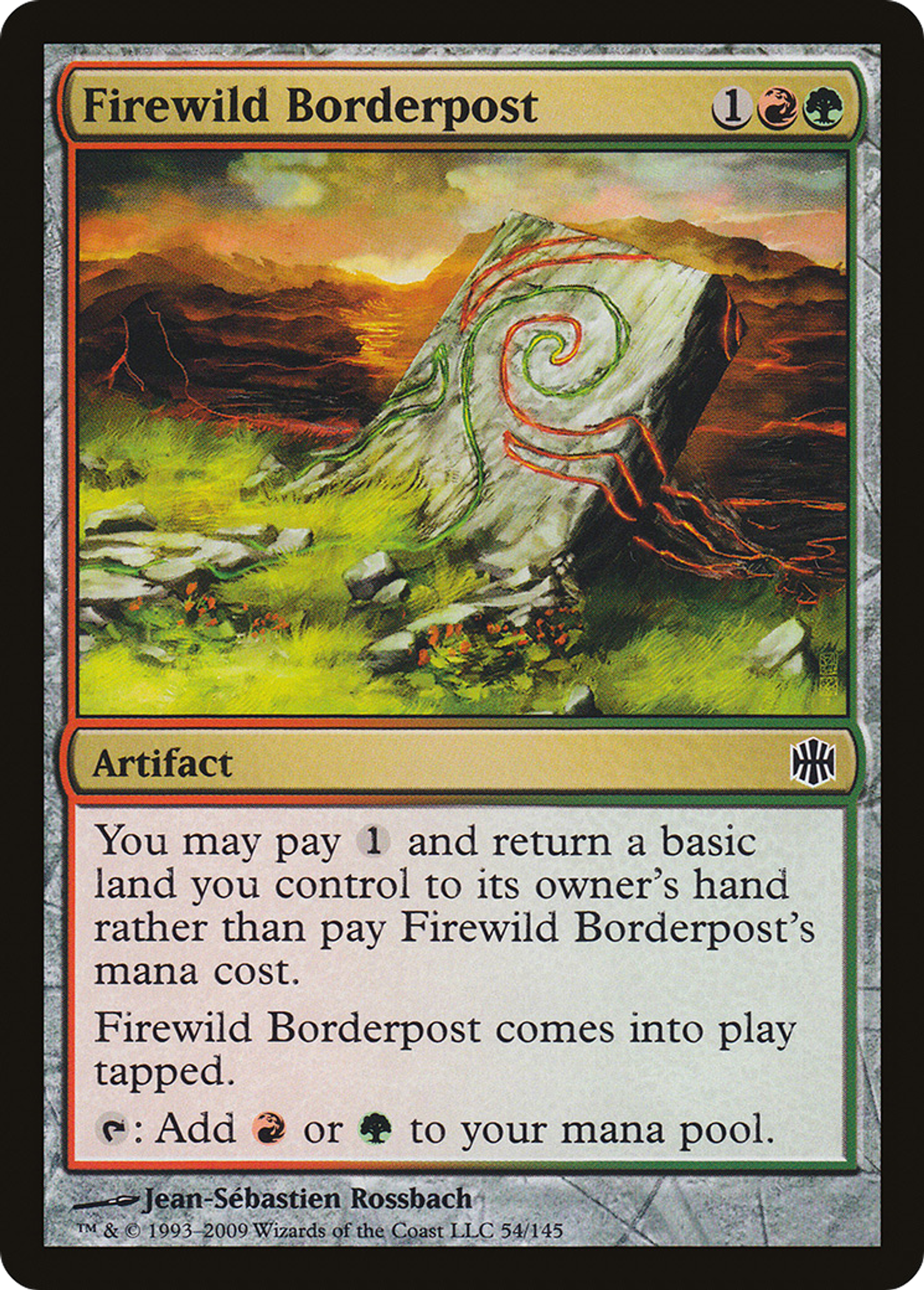 Firewild Borderpost — Alara Reborn — Magic: The Gathering