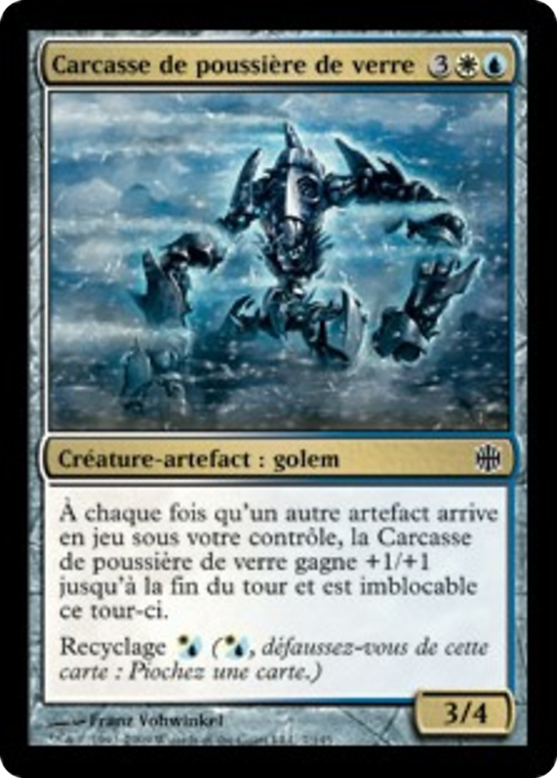 Carcasse de poussière de verre — Alara Reborn — Magic: The Gathering