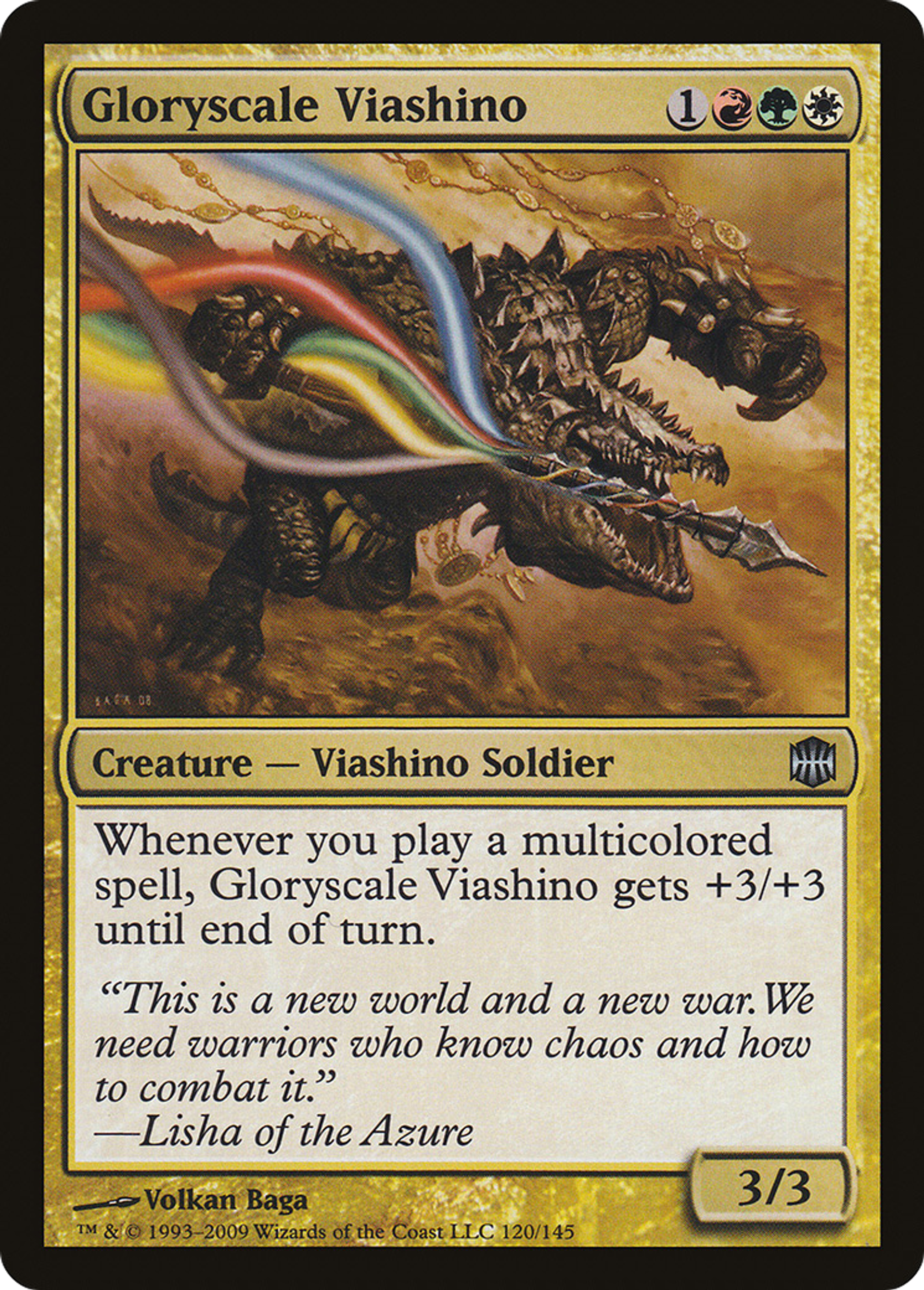 Gloryscale Viashino — Alara Reborn — Magic: The Gathering