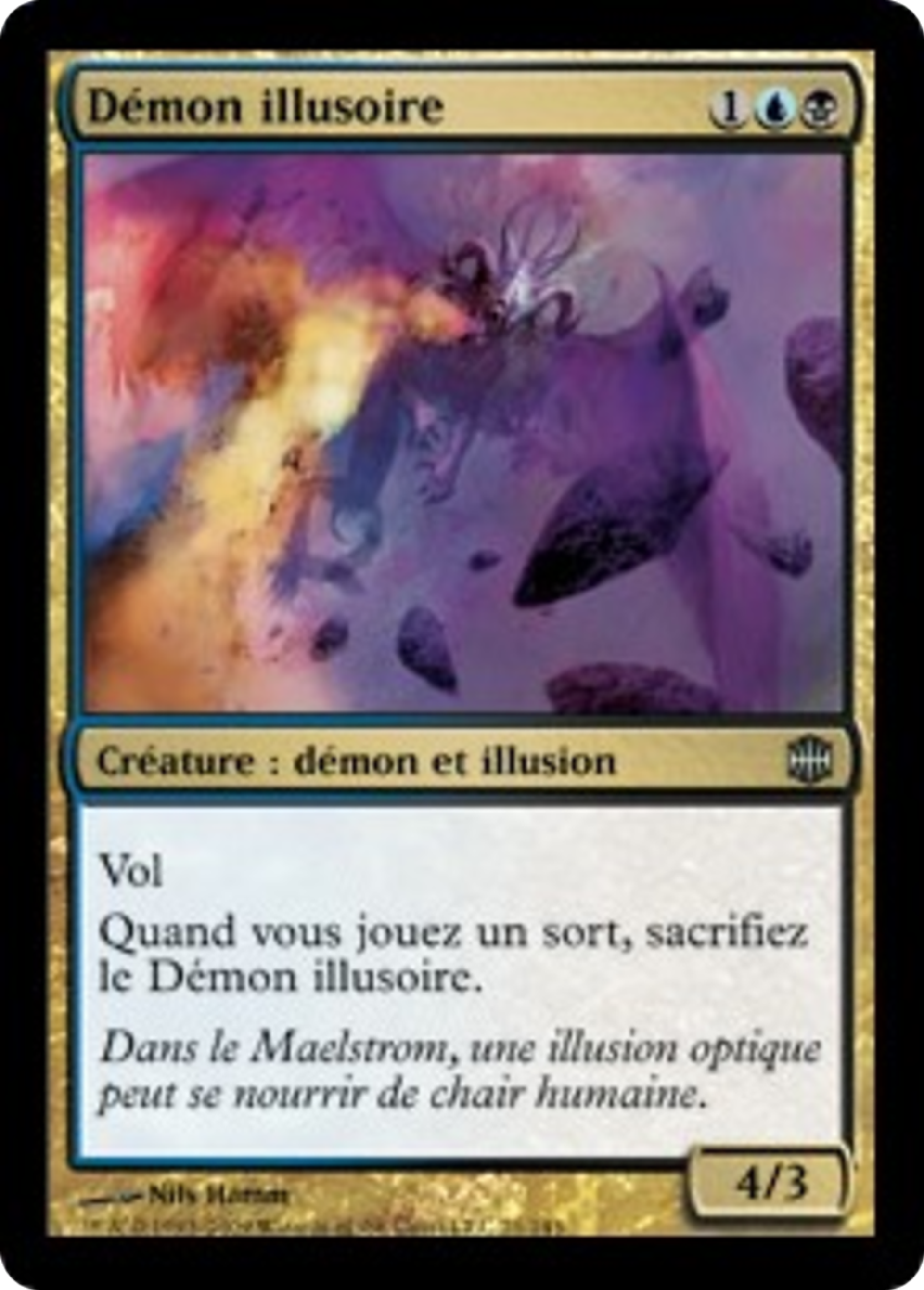 Démon illusoire — Alara Reborn — Magic: The Gathering