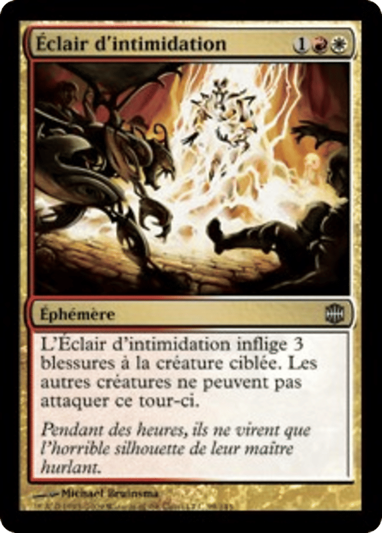 Éclair d'intimidation — Alara Reborn — Magic: The Gathering