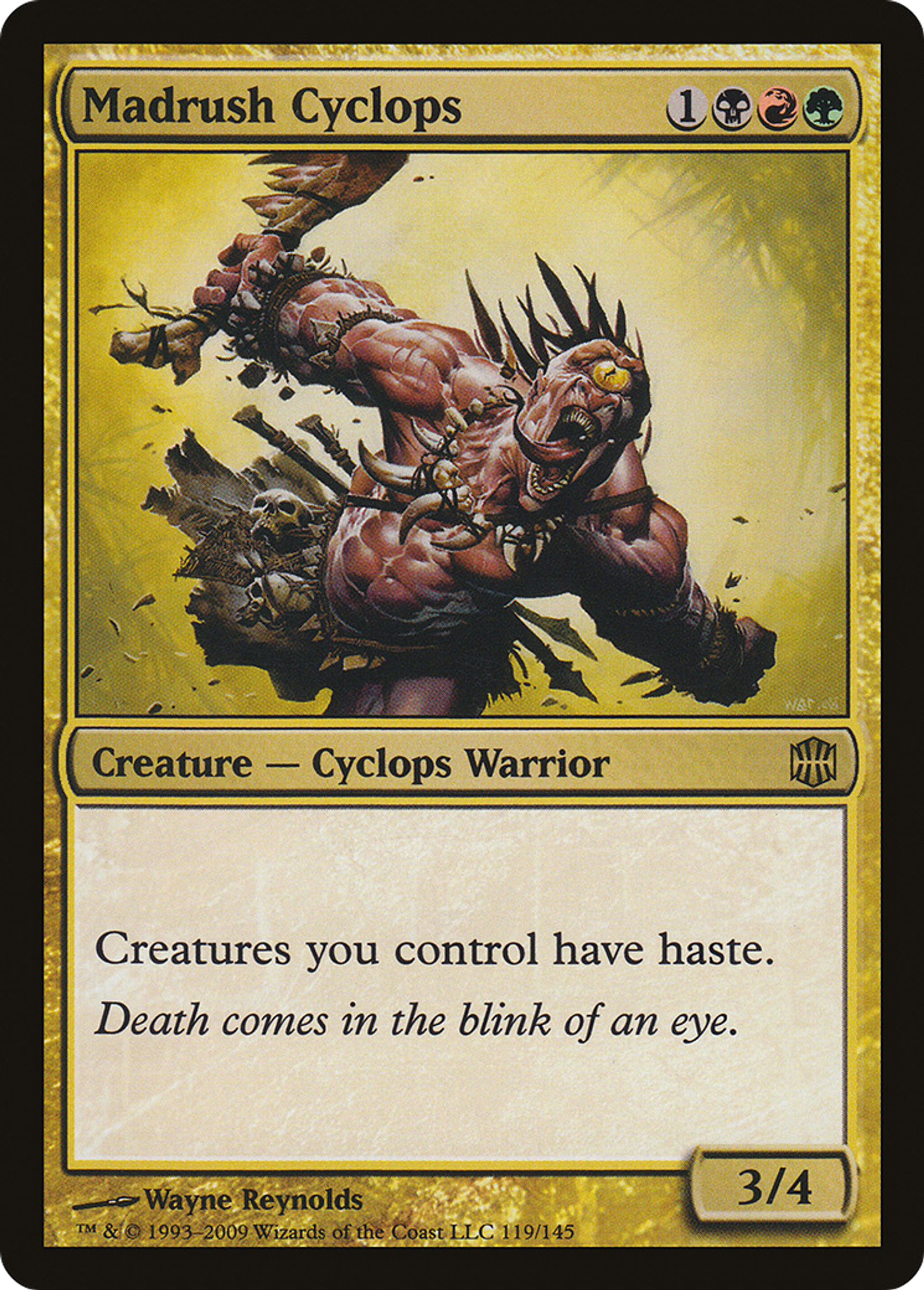 Madrush Cyclops — Alara Reborn — Magic: The Gathering