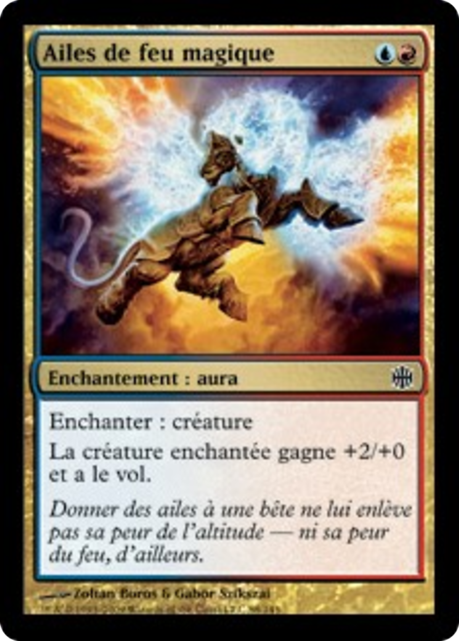 Ailes de feu magique — Alara Reborn — Magic: The Gathering