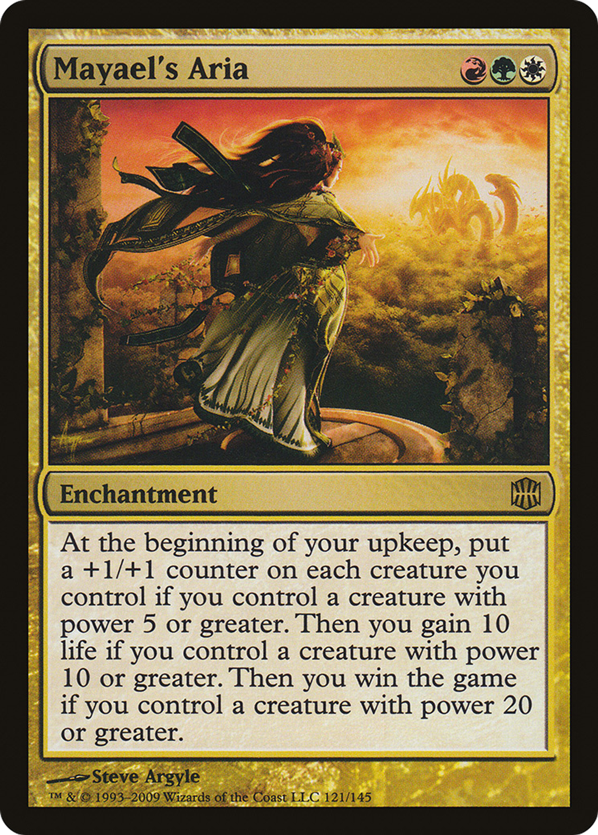Mayael's Aria — Alara Reborn — Magic: The Gathering