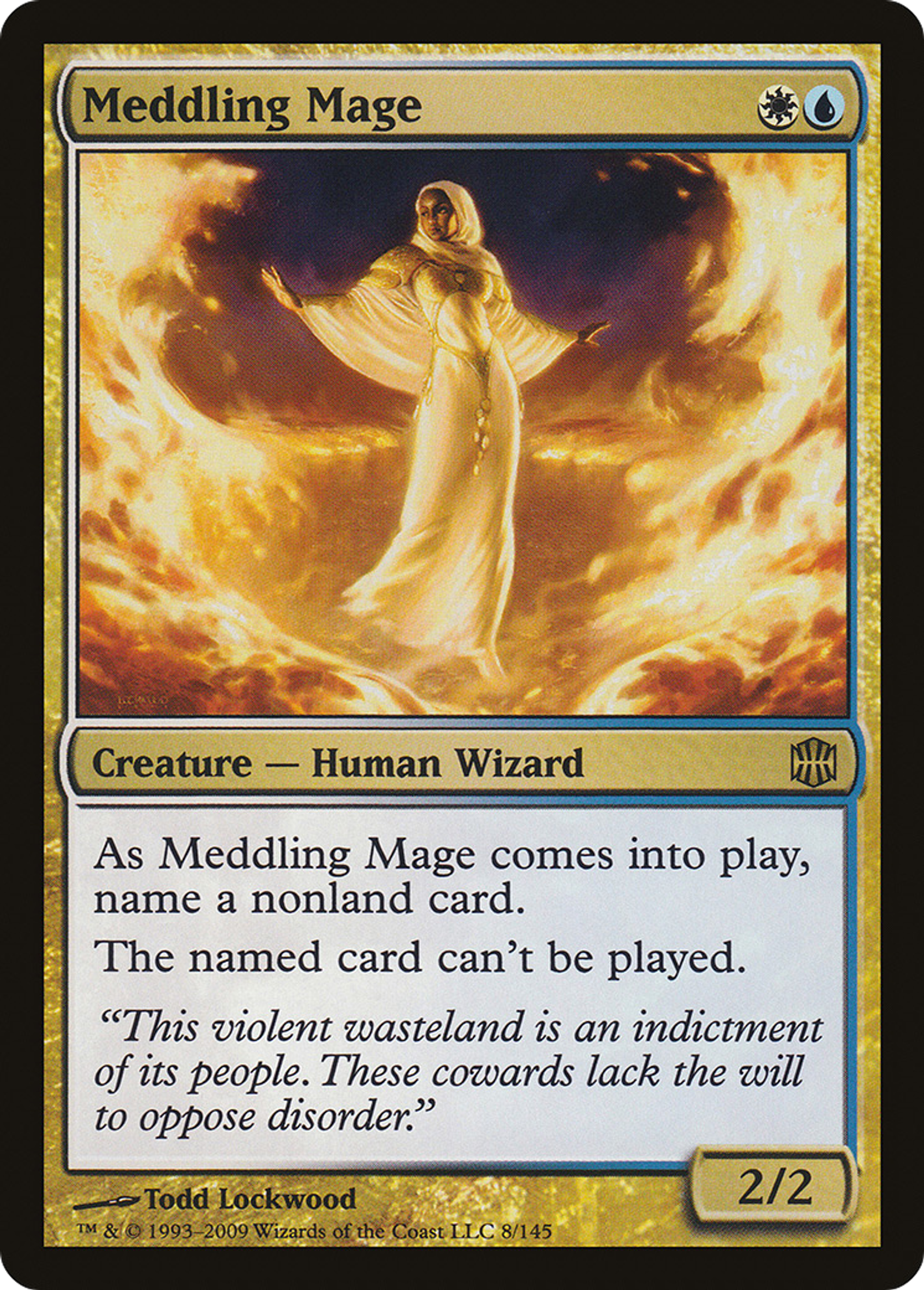 Meddling Mage — Alara Reborn — Magic: The Gathering