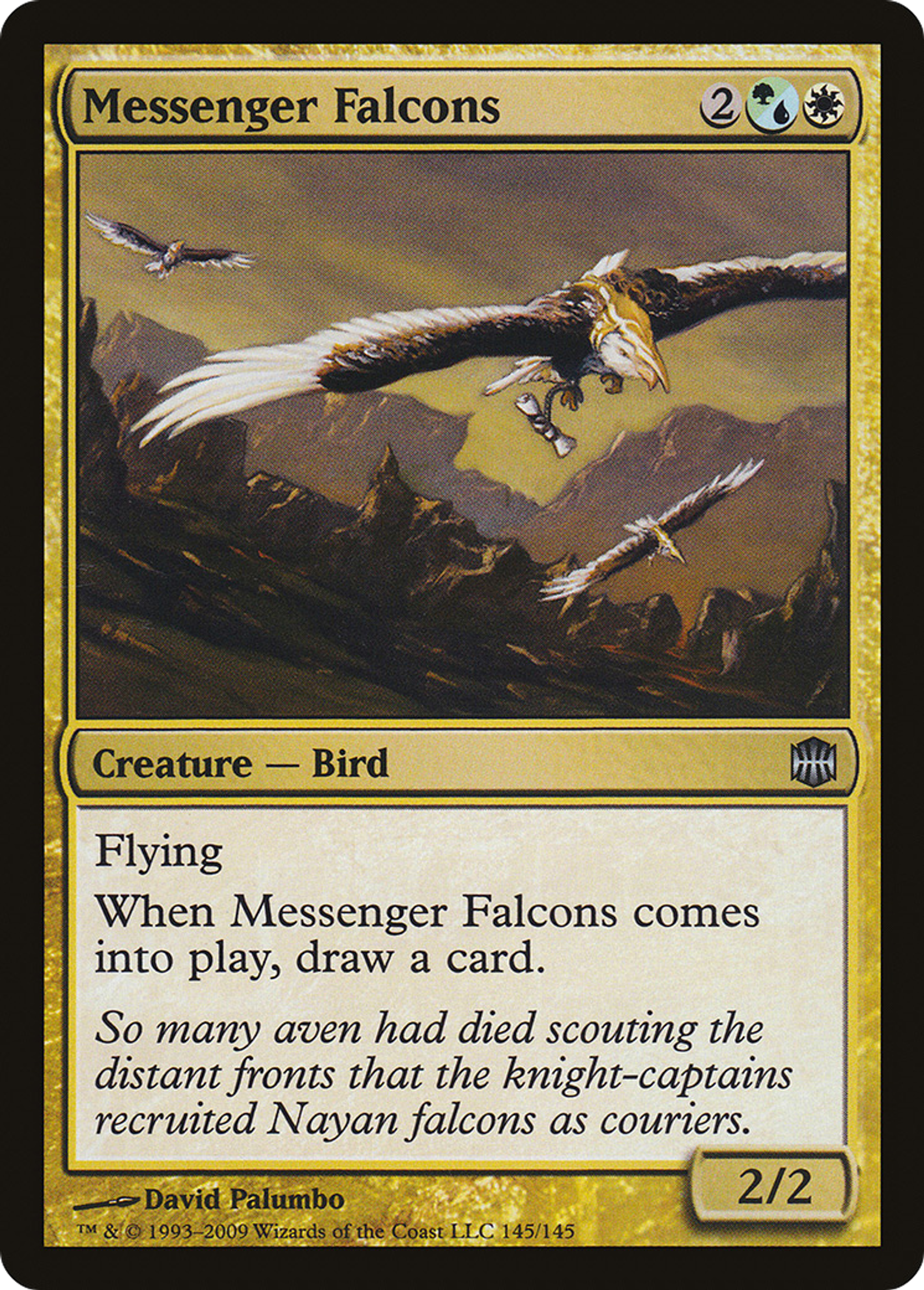 Messenger Falcons — Alara Reborn — Magic: The Gathering