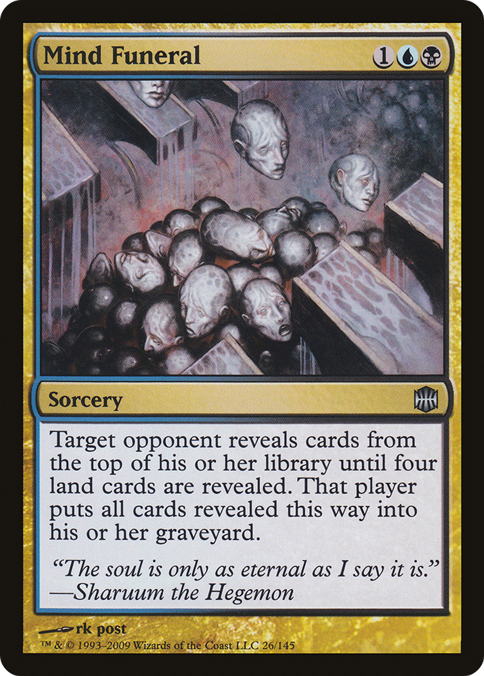 Mind Funeral — Alara Reborn — Magic: The Gathering
