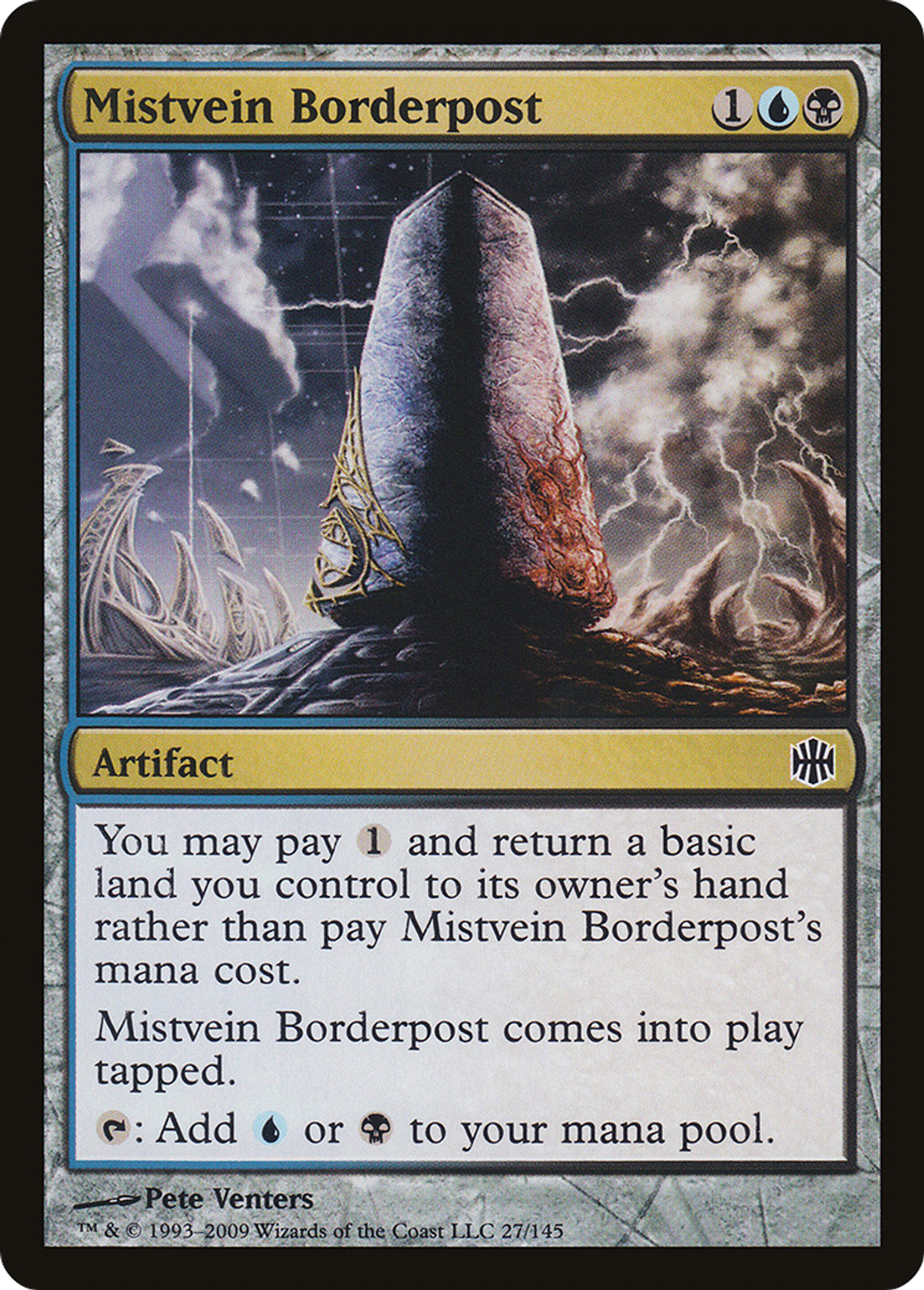 Mistvein Borderpost — Alara Reborn — Magic: The Gathering
