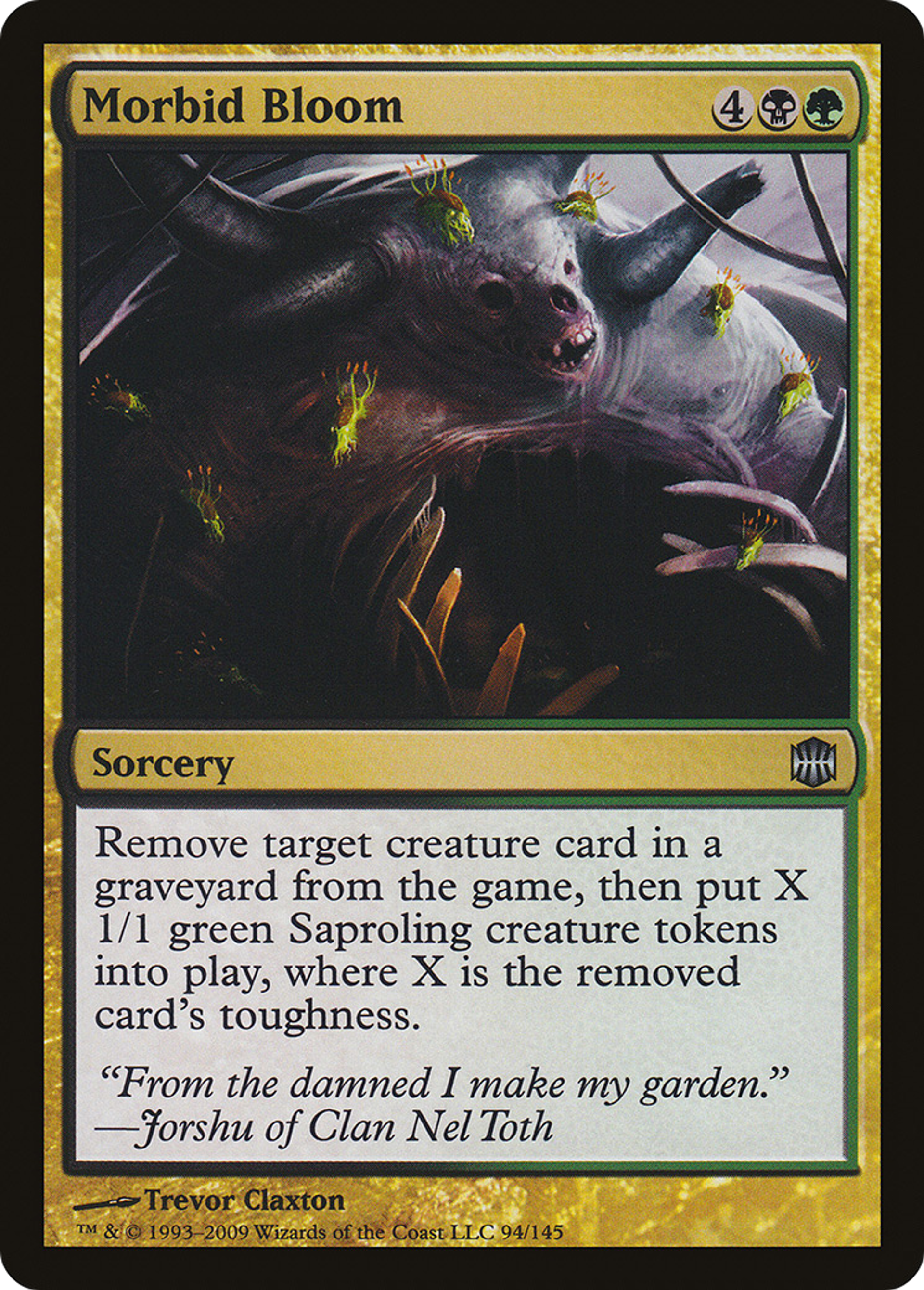 Morbid Bloom — Alara Reborn — Magic: The Gathering