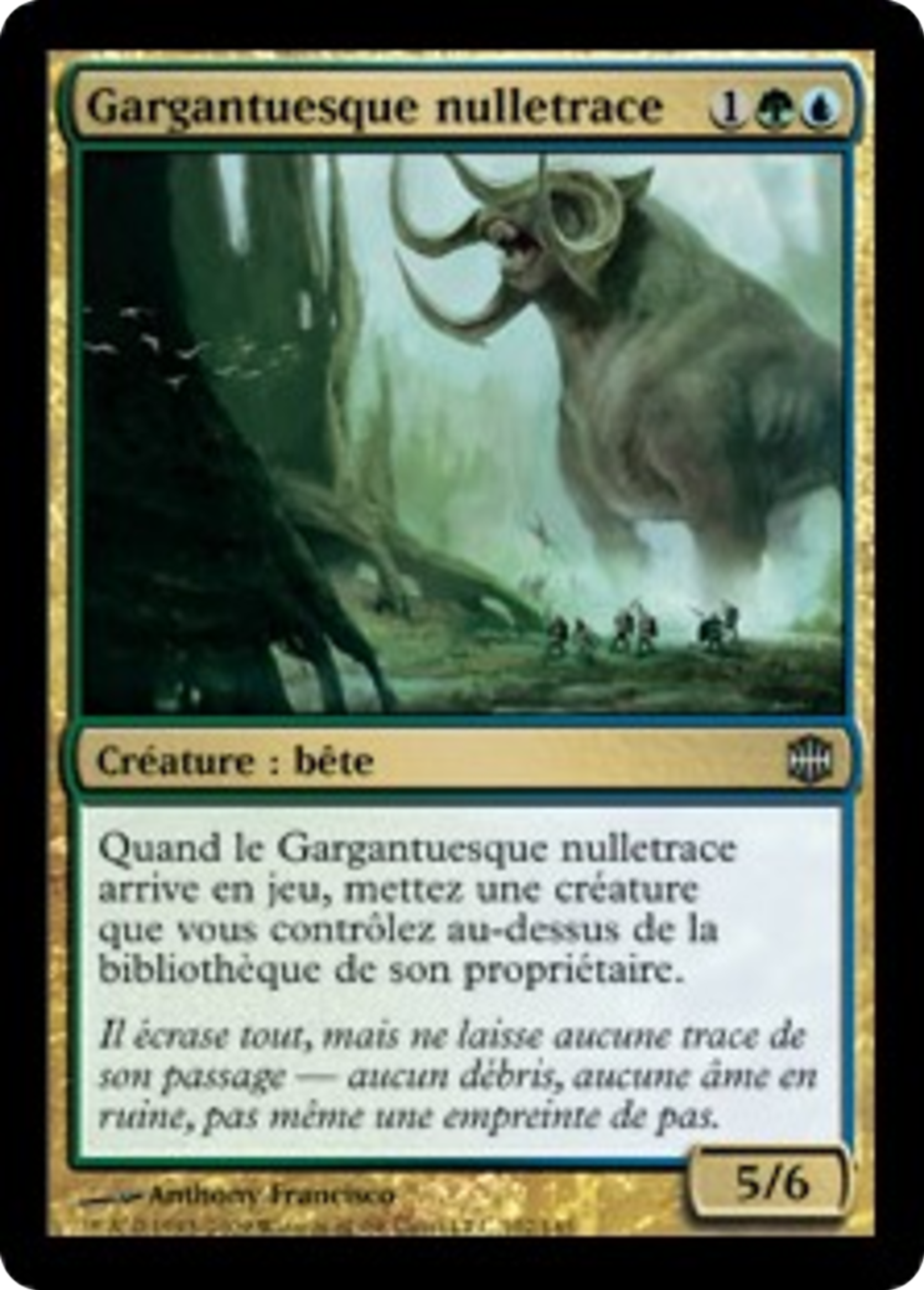 Gargantuesque nulletrace — Alara Reborn — Magic: The Gathering